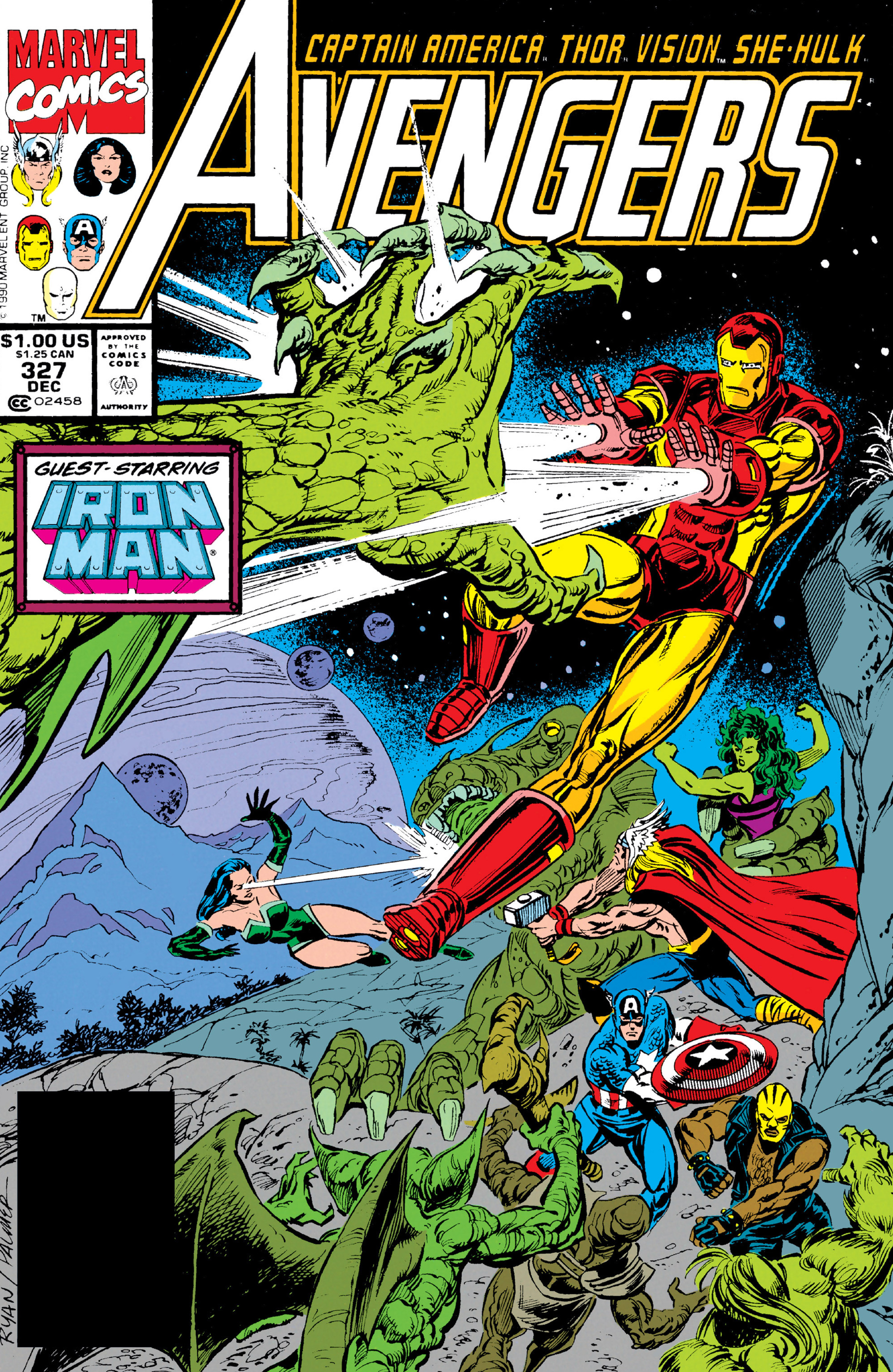 Read online The Avengers (1963) comic -  Issue #327 - 1