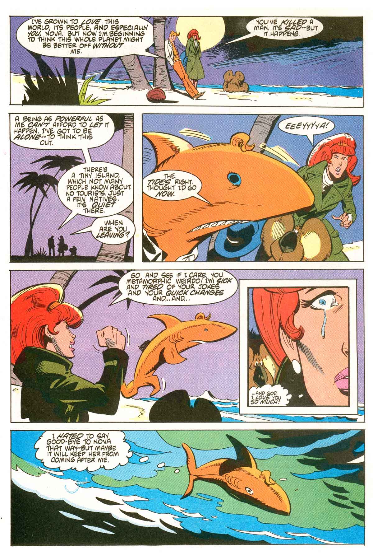 Read online E-Man (1983) comic -  Issue #25 - 8