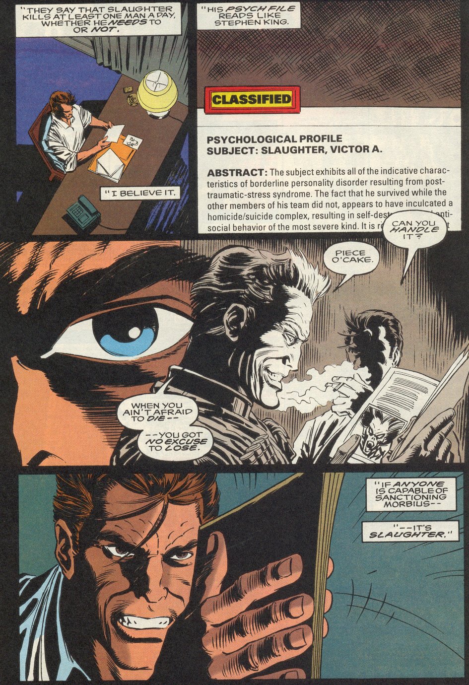 Read online Morbius: The Living Vampire (1992) comic -  Issue #7 - 9
