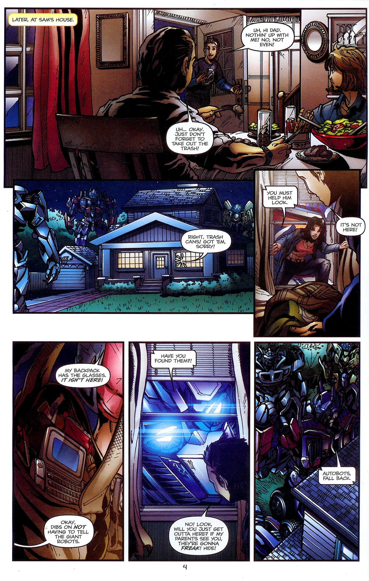 Read online Transformers: The Movie Adaptation comic -  Issue #3 - 6