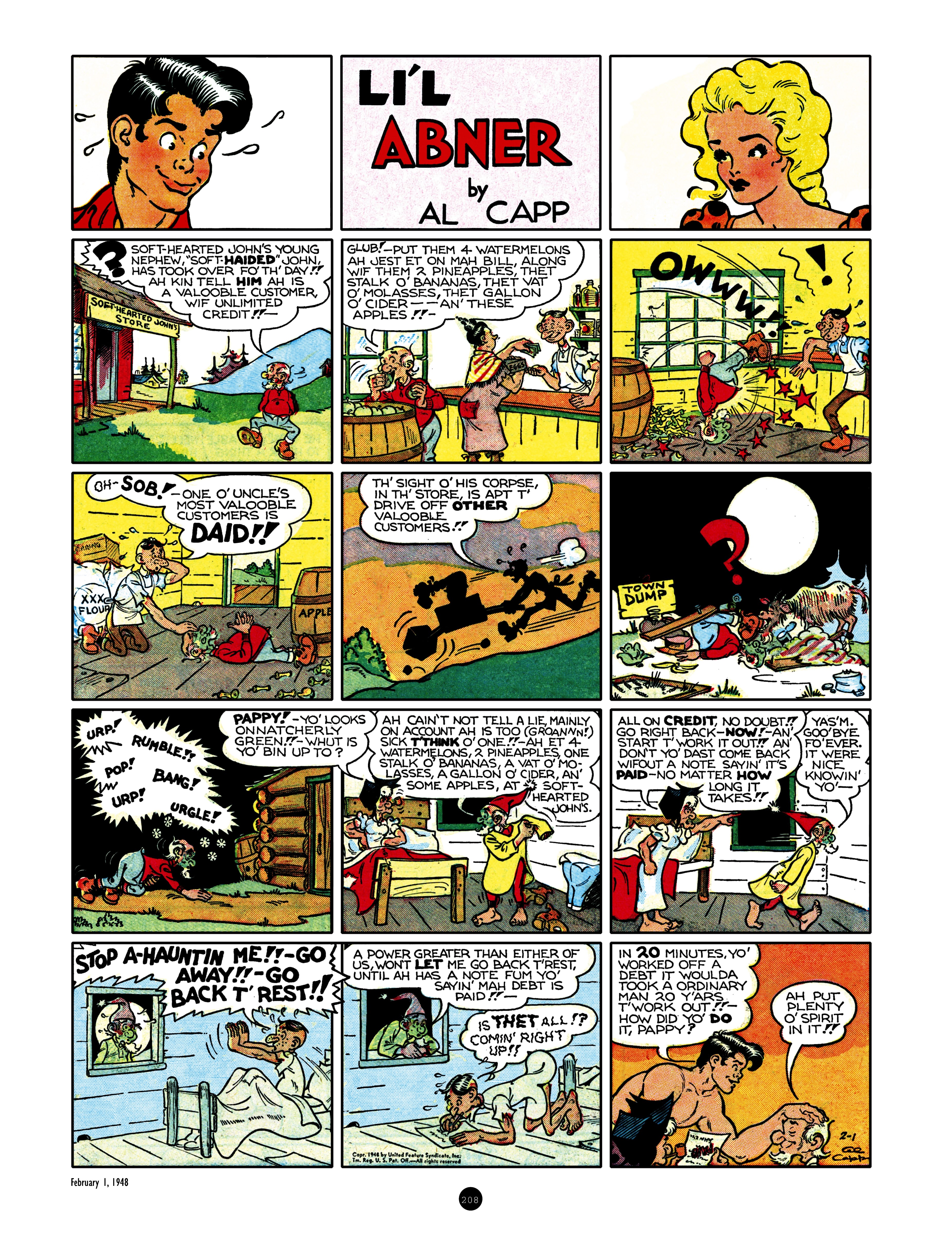 Read online Al Capp's Li'l Abner Complete Daily & Color Sunday Comics comic -  Issue # TPB 7 (Part 3) - 9