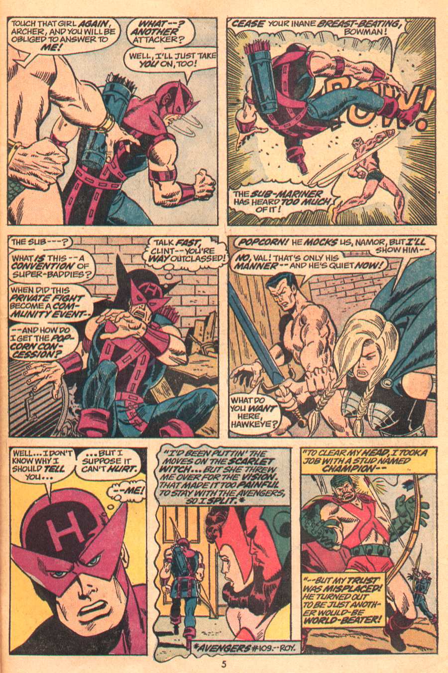 Read online The Defenders (1972) comic -  Issue #7 - 5