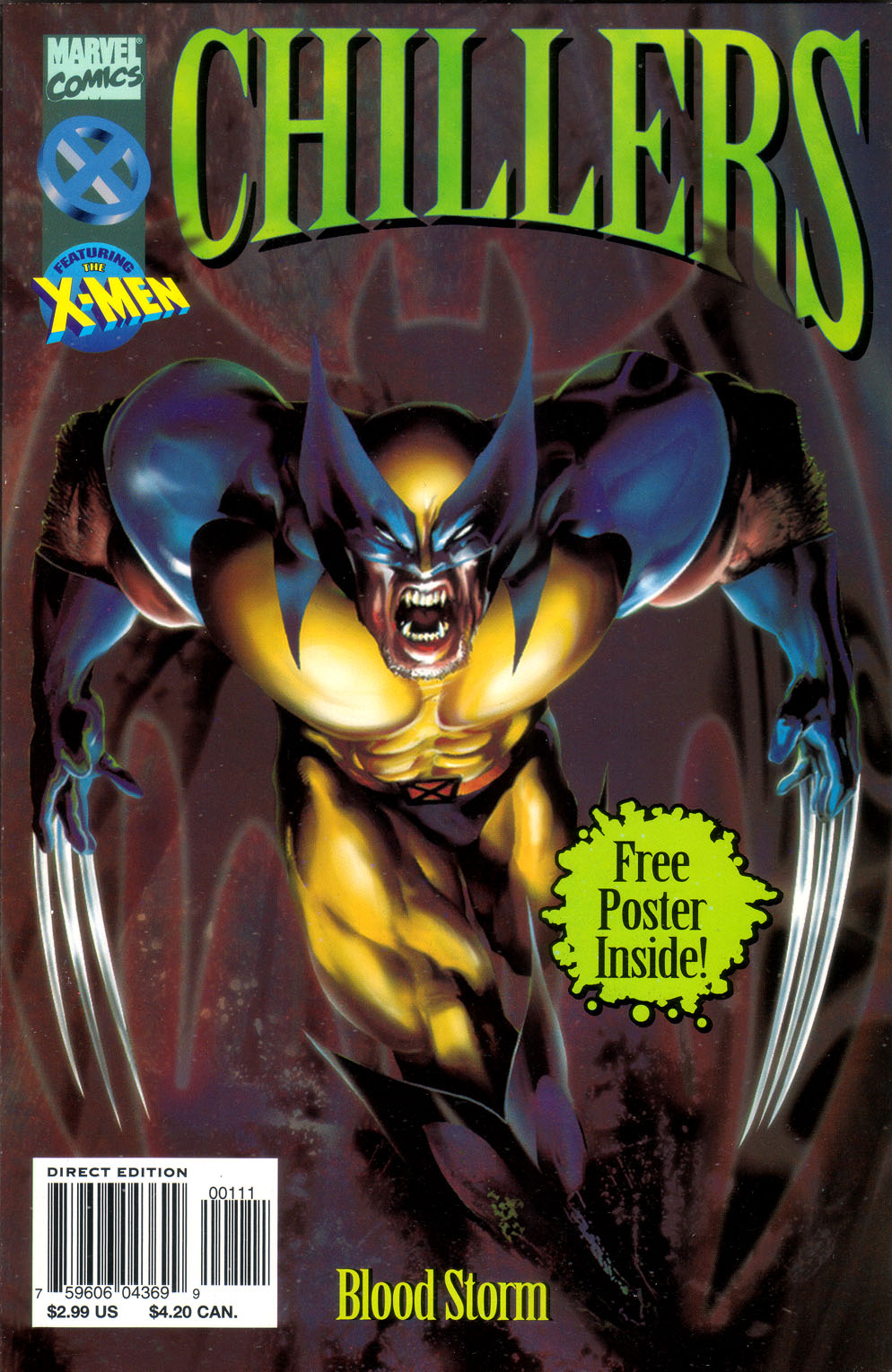 Read online Marvel Chillers: Blood Storm comic -  Issue # Full - 1