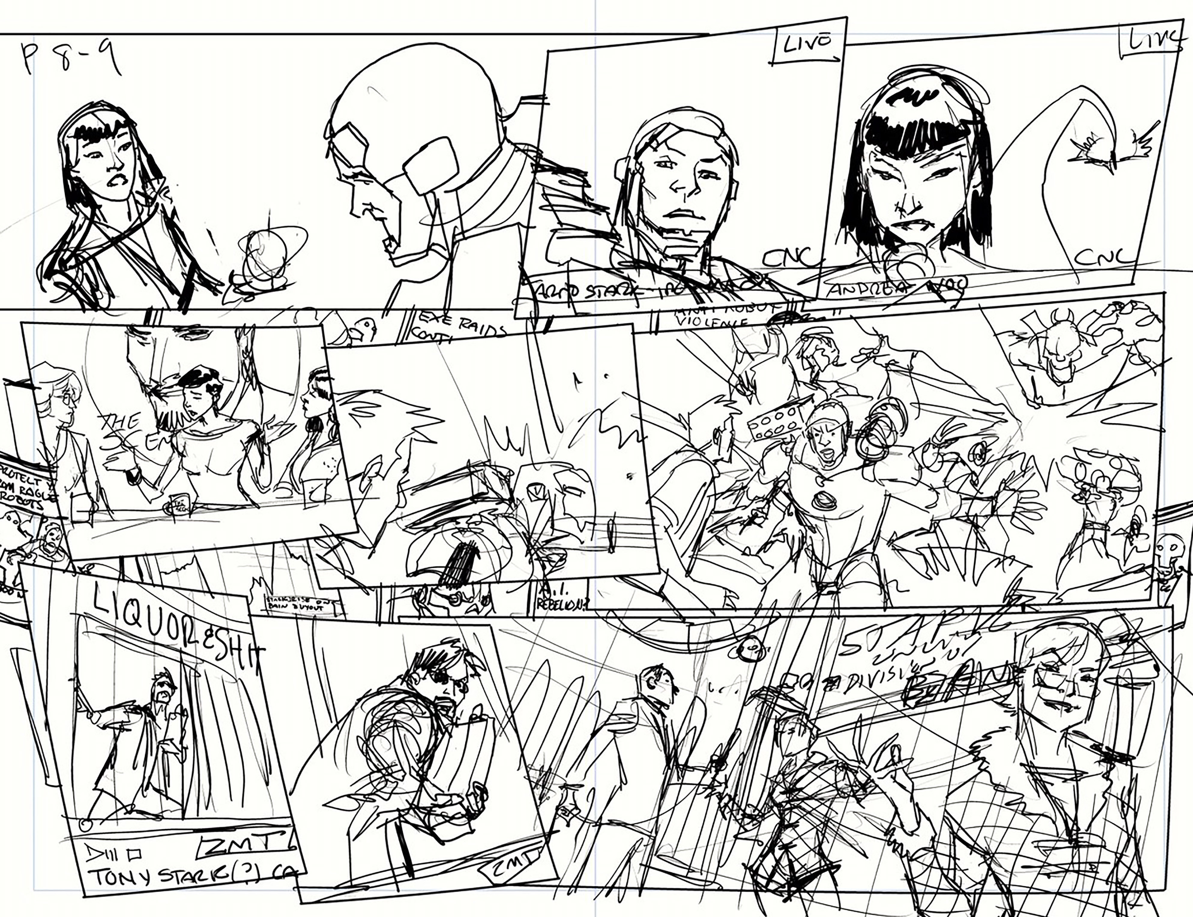 Read online Iron Man 2020 (2020) comic -  Issue # _Director's Cut - 85