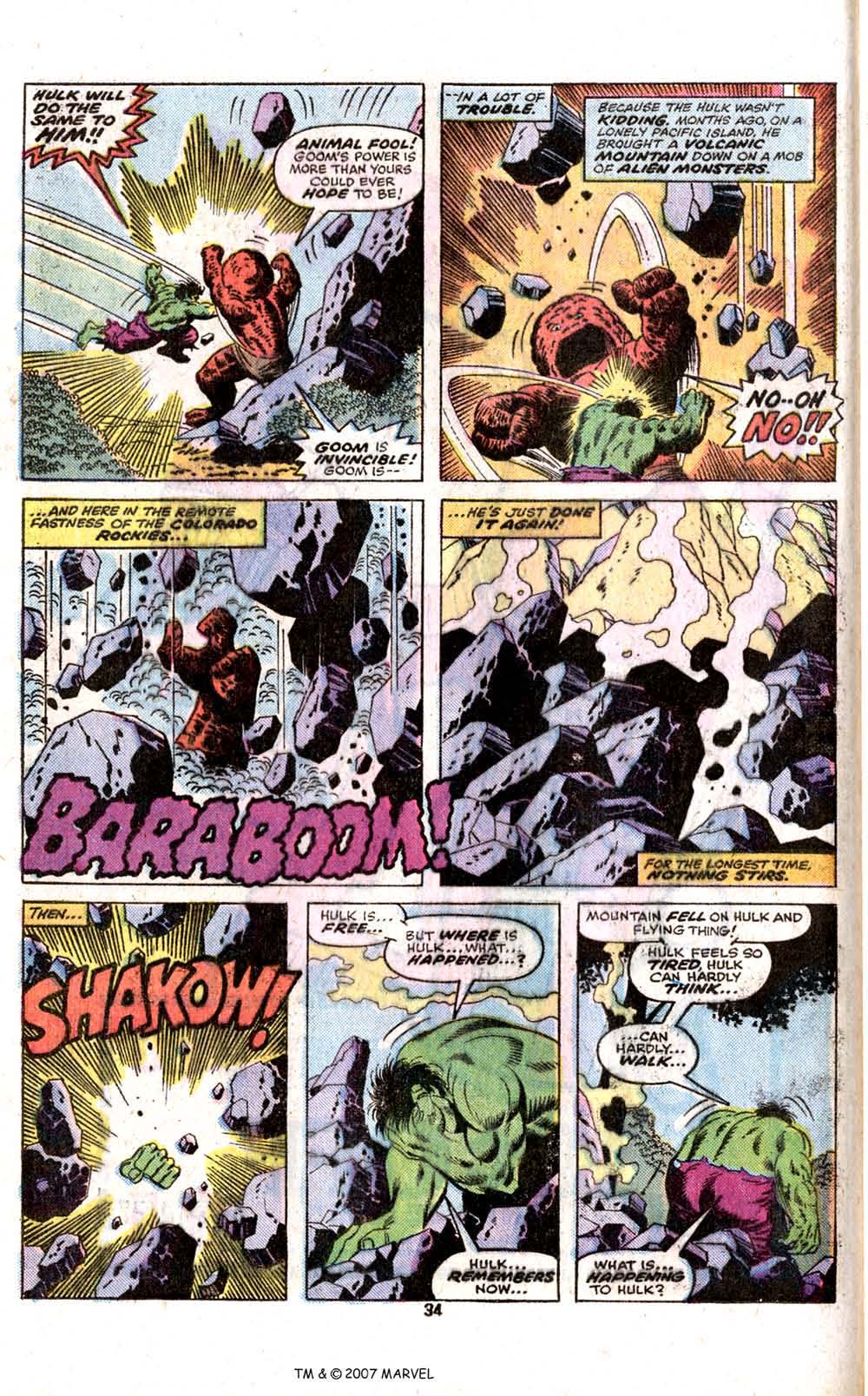Read online The Incredible Hulk (1968) comic -  Issue # _Annual 1976 - 36