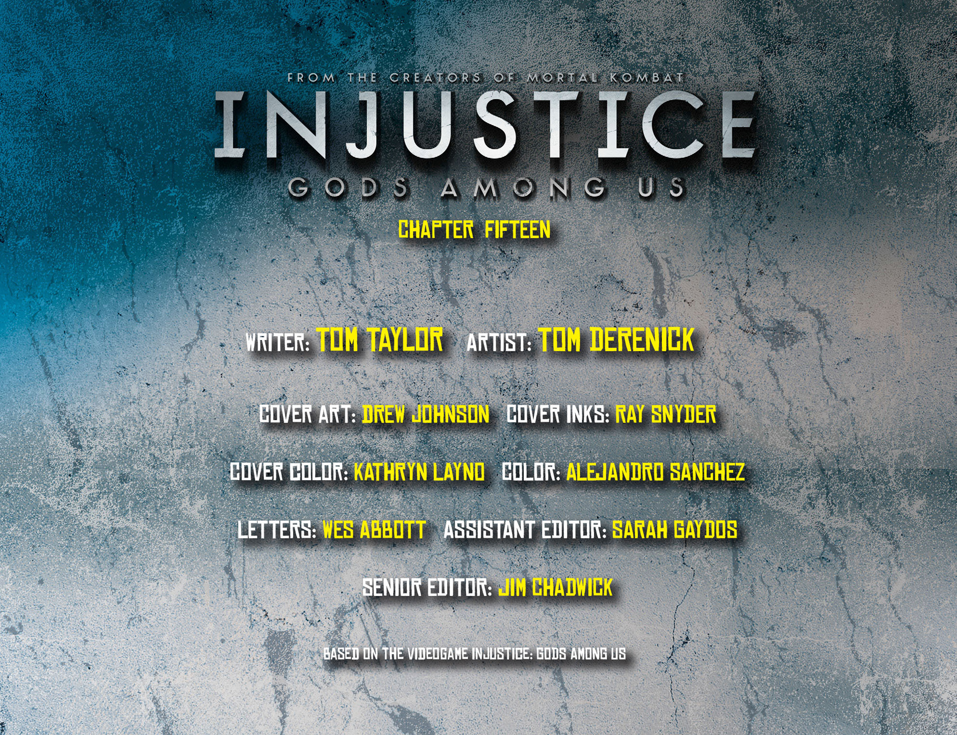 Read online Injustice: Gods Among Us [I] comic -  Issue #15 - 2