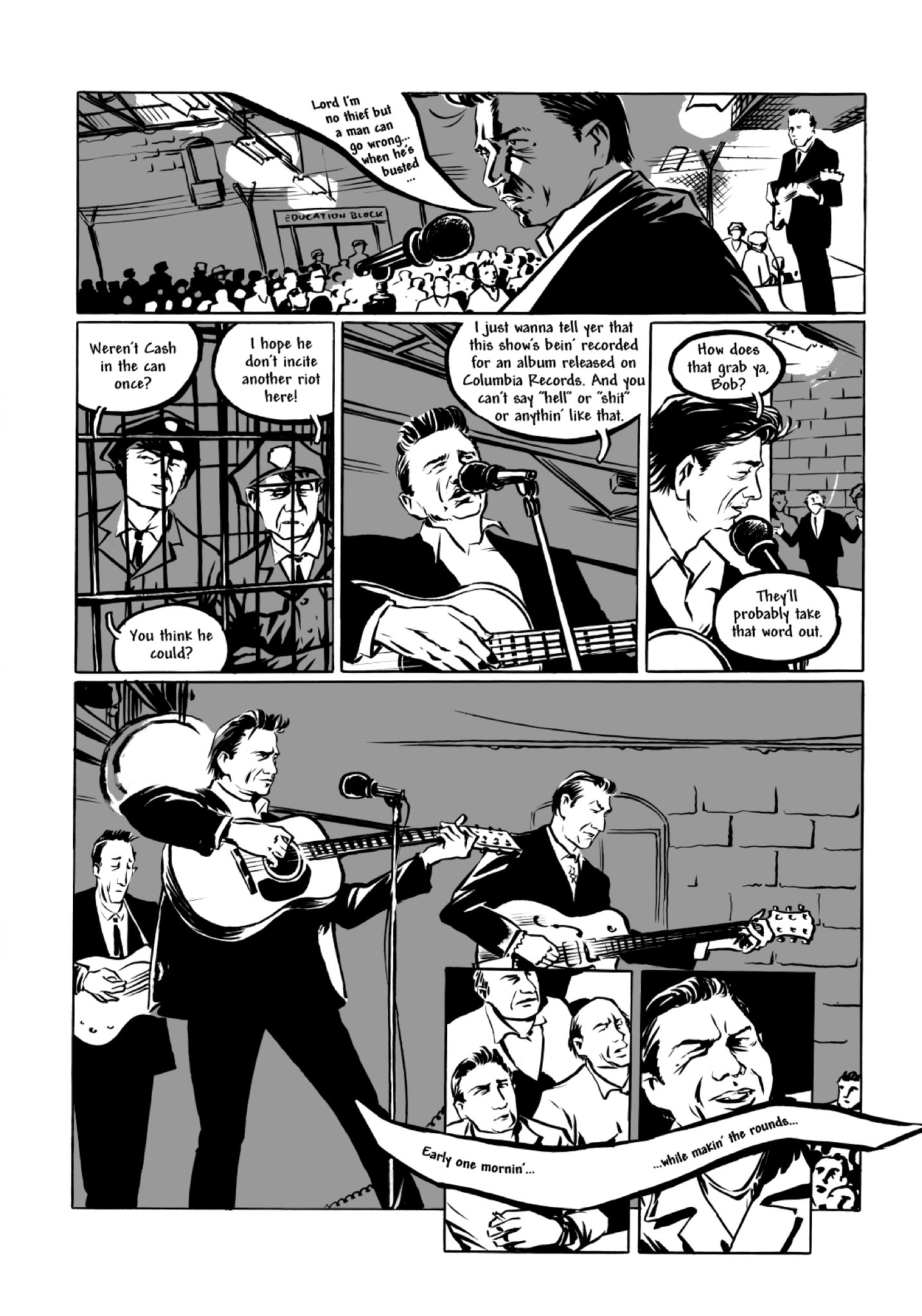 Read online Johnny Cash: I See a Darkness comic -  Issue # TPB - 158