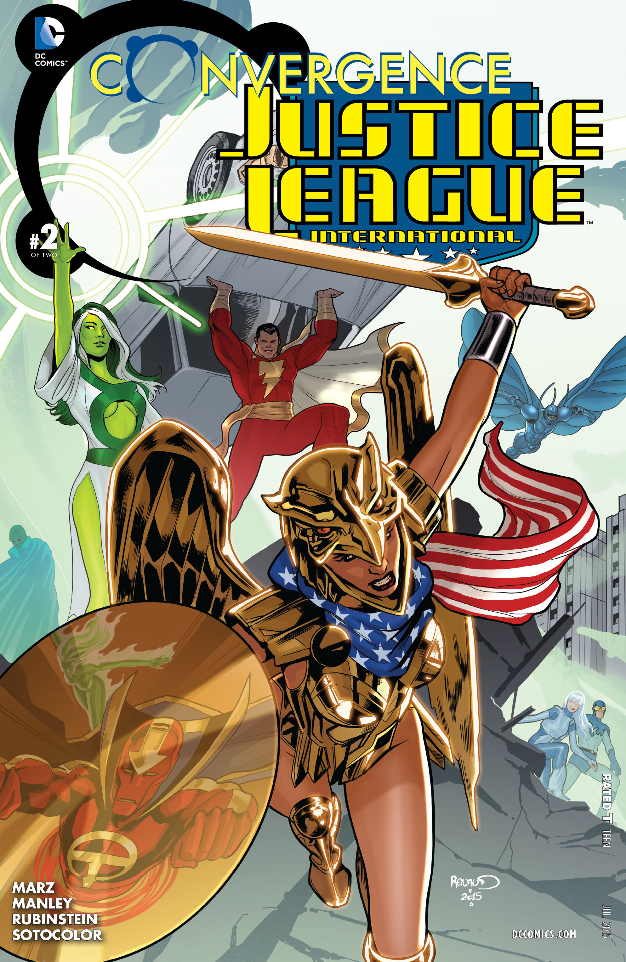 Read online Convergence Justice League International comic -  Issue #2 - 1