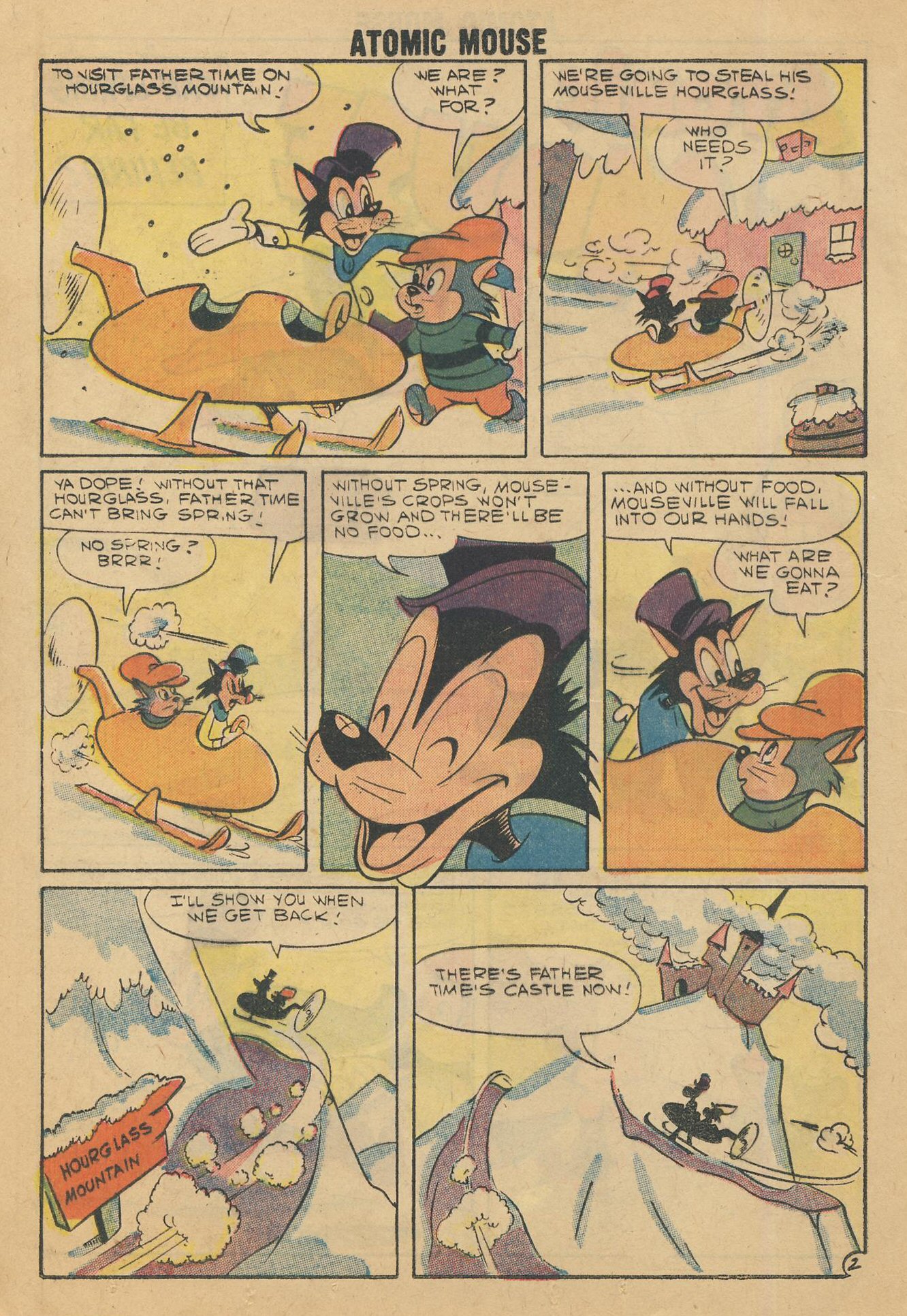Read online Atomic Mouse comic -  Issue #28 - 12