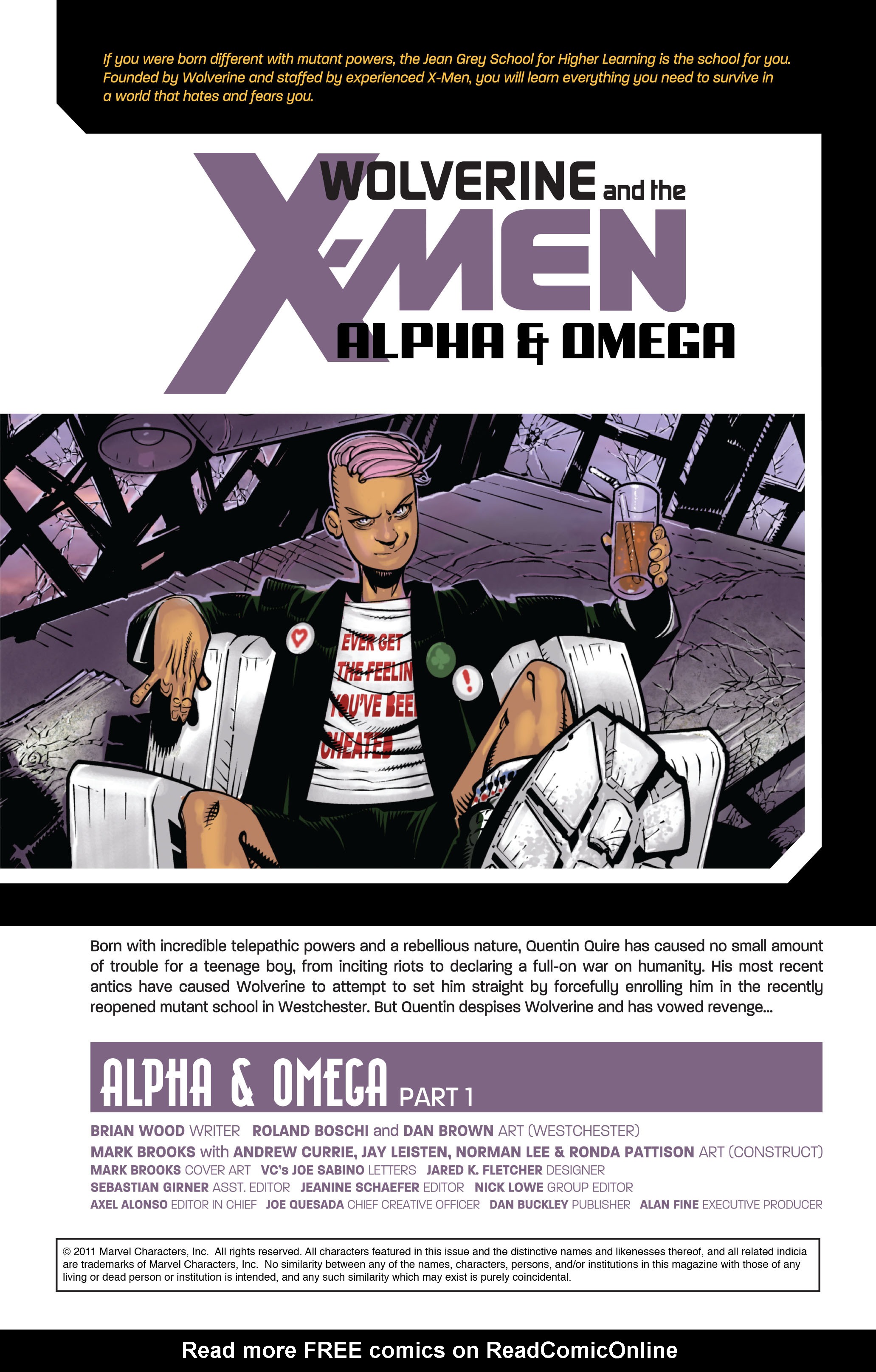 Read online Wolverine and the X-Men: Alpha & Omega comic -  Issue # _TPB - 4