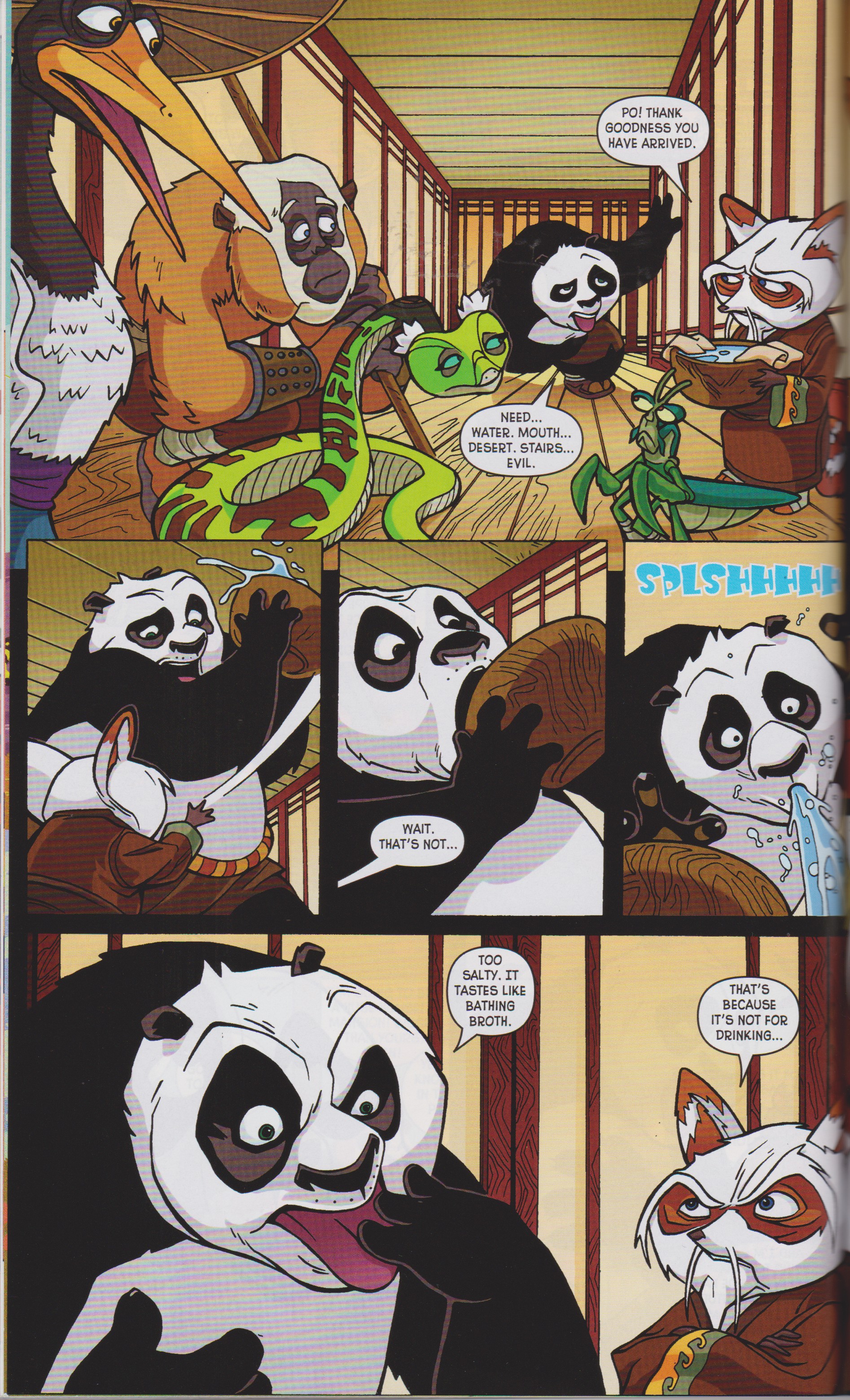 Read online Kung Fu Panda Everyone is Kung Fu Fighting comic -  Issue # TPB (Part 2) - 51