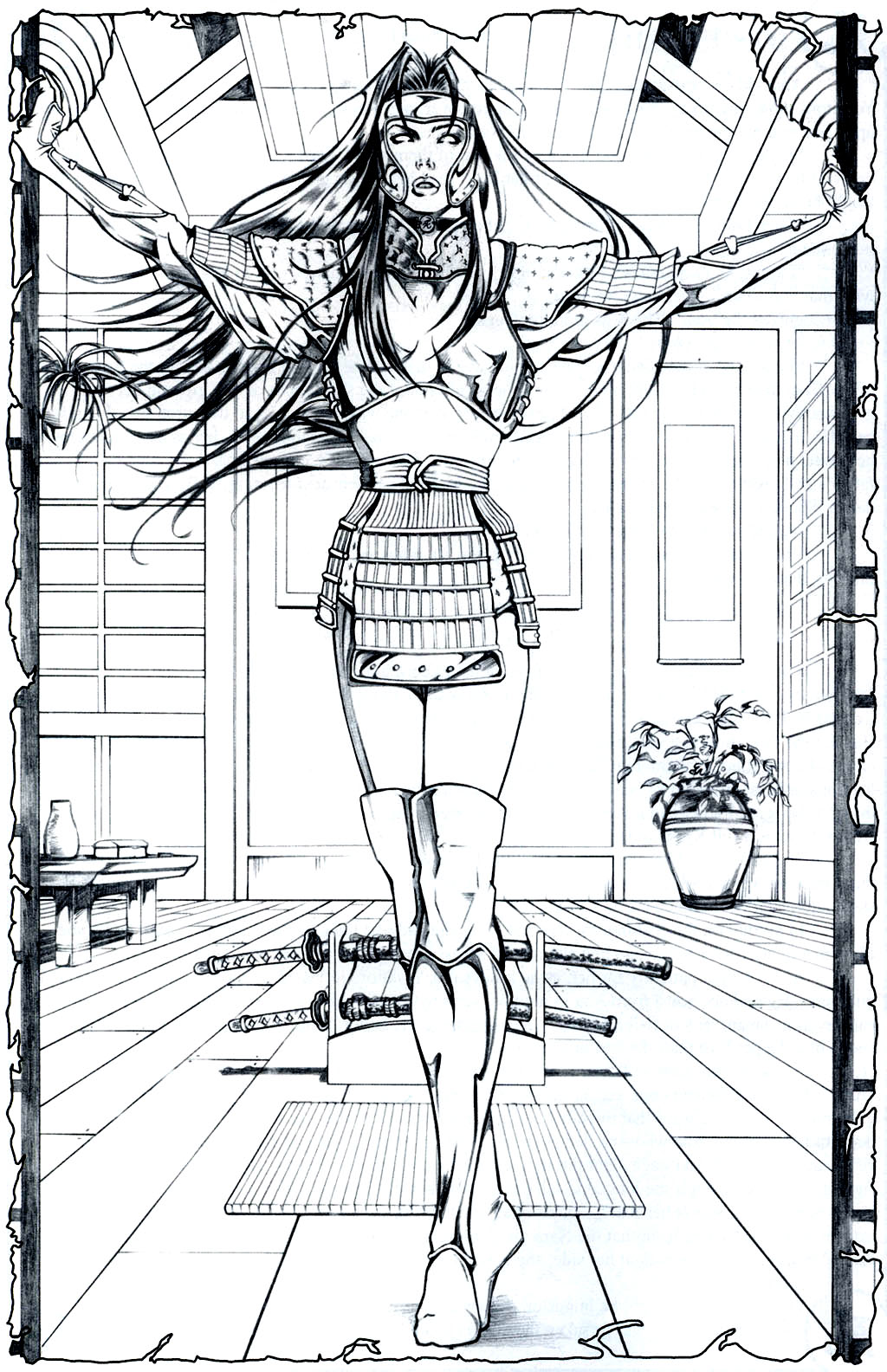 Read online Shi: The Illustrated Warrior comic -  Issue #5 - 4