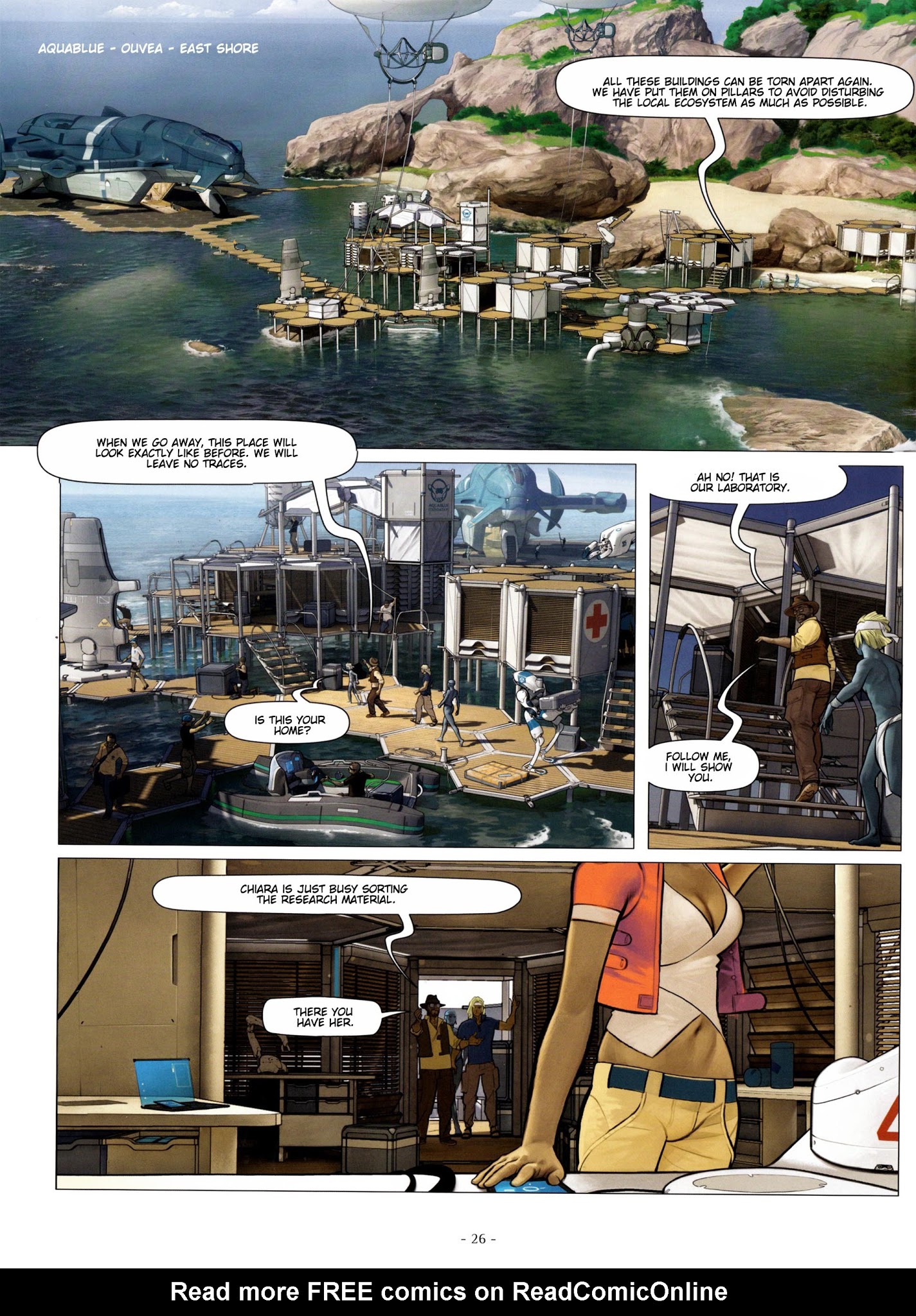 Read online Aquablue comic -  Issue #12 - 26