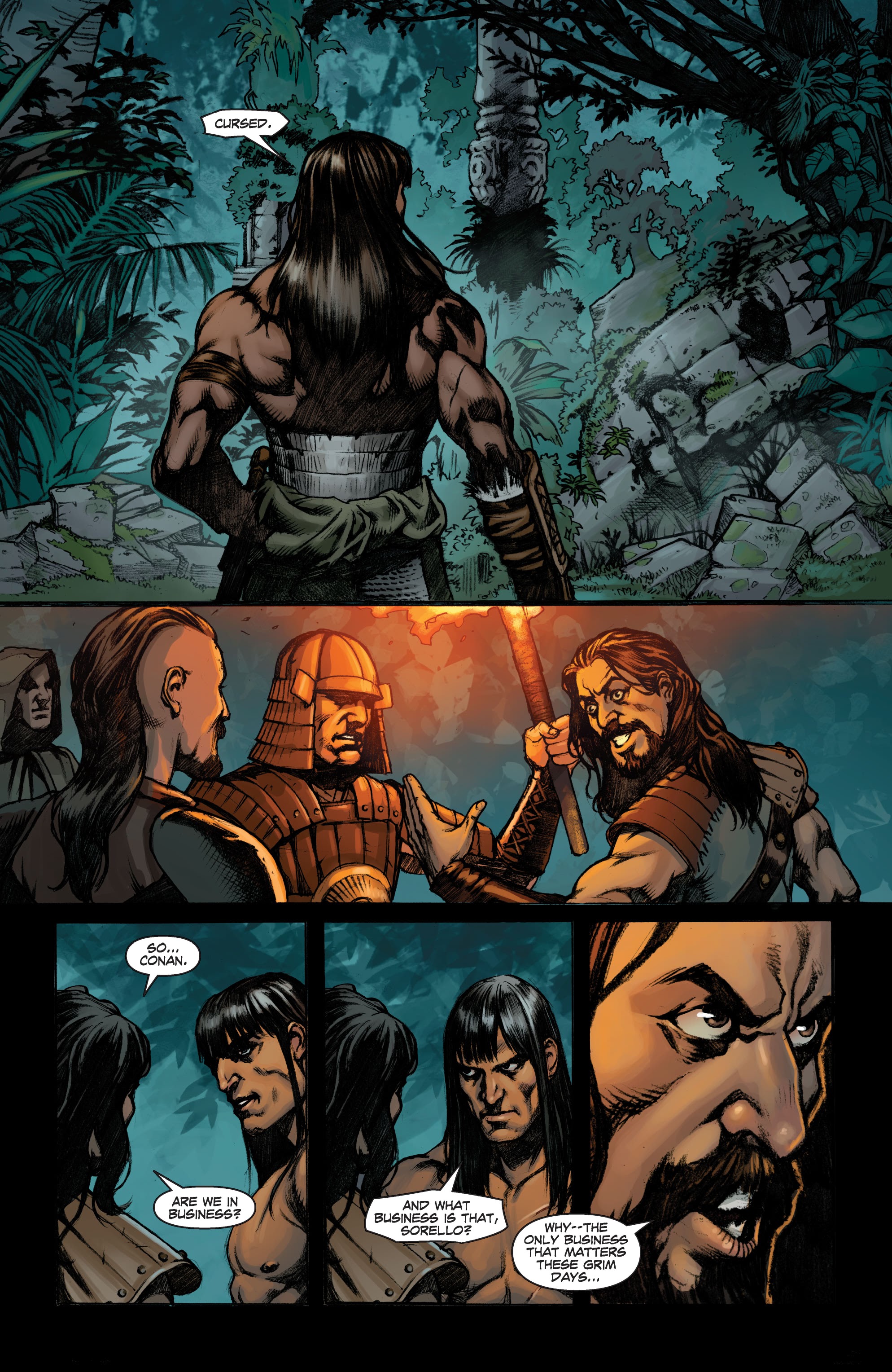 Read online Conan Chronicles Epic Collection comic -  Issue # TPB Blood In His Wake (Part 3) - 77