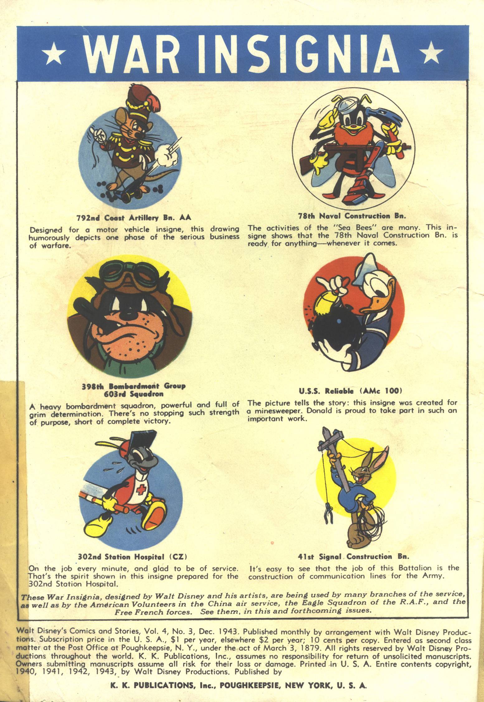 Read online Walt Disney's Comics and Stories comic -  Issue #39 - 2