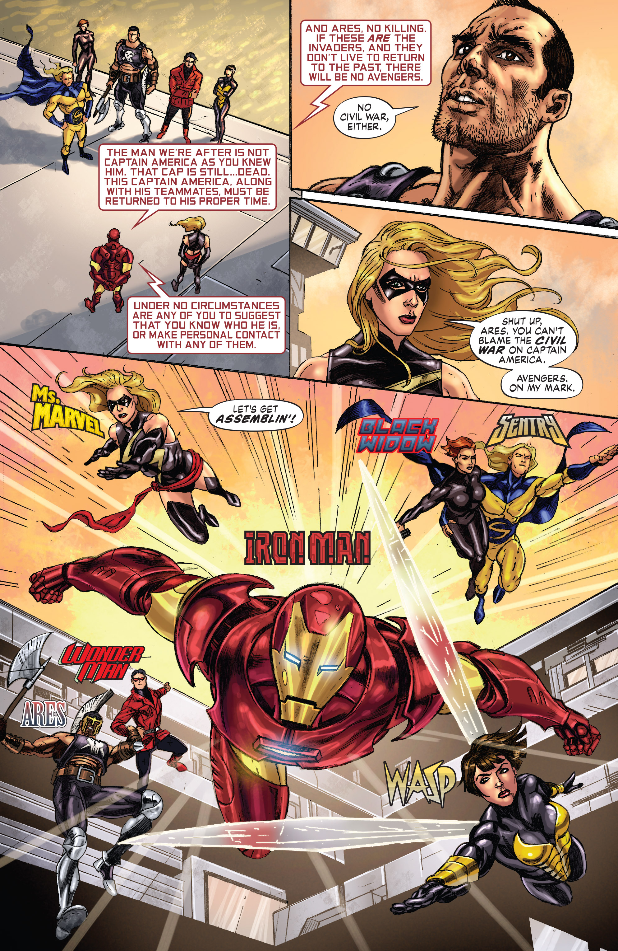 Read online Avengers/Invaders comic -  Issue #2 - 5