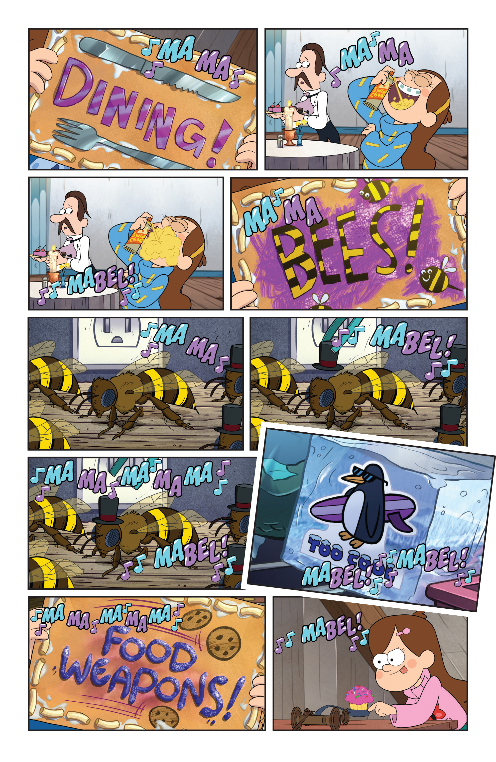 Read online Disney Gravity Falls Shorts Cinestory Comic comic -  Issue #2 - 12