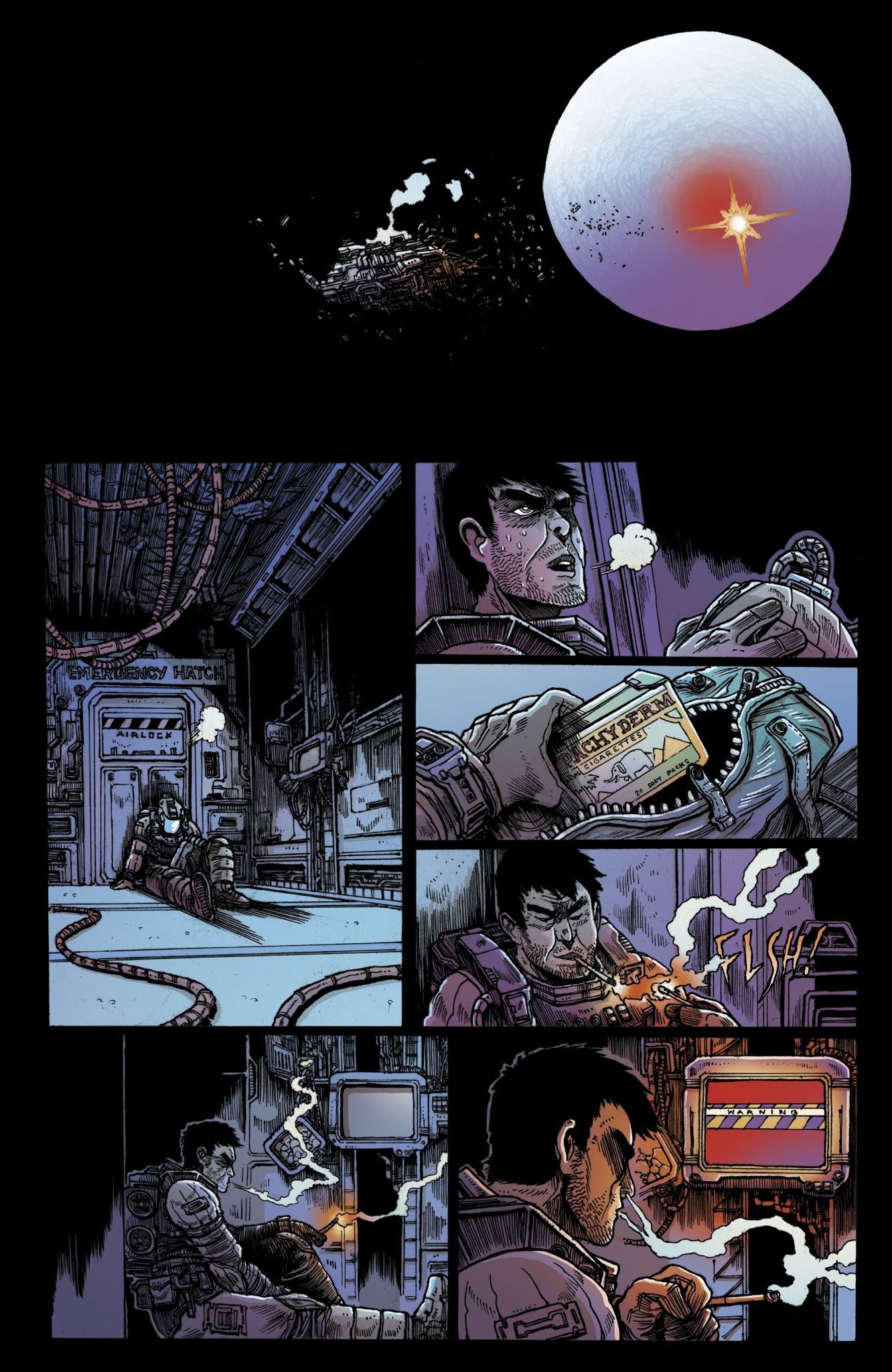 Read online Aliens: Dead Orbit comic -  Issue #4 - 23
