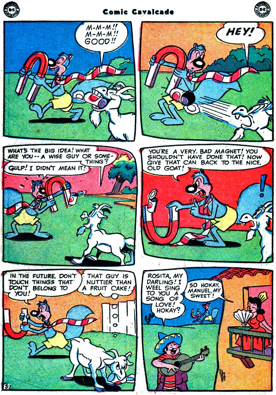 Read online Comic Cavalcade comic -  Issue #32 - 38