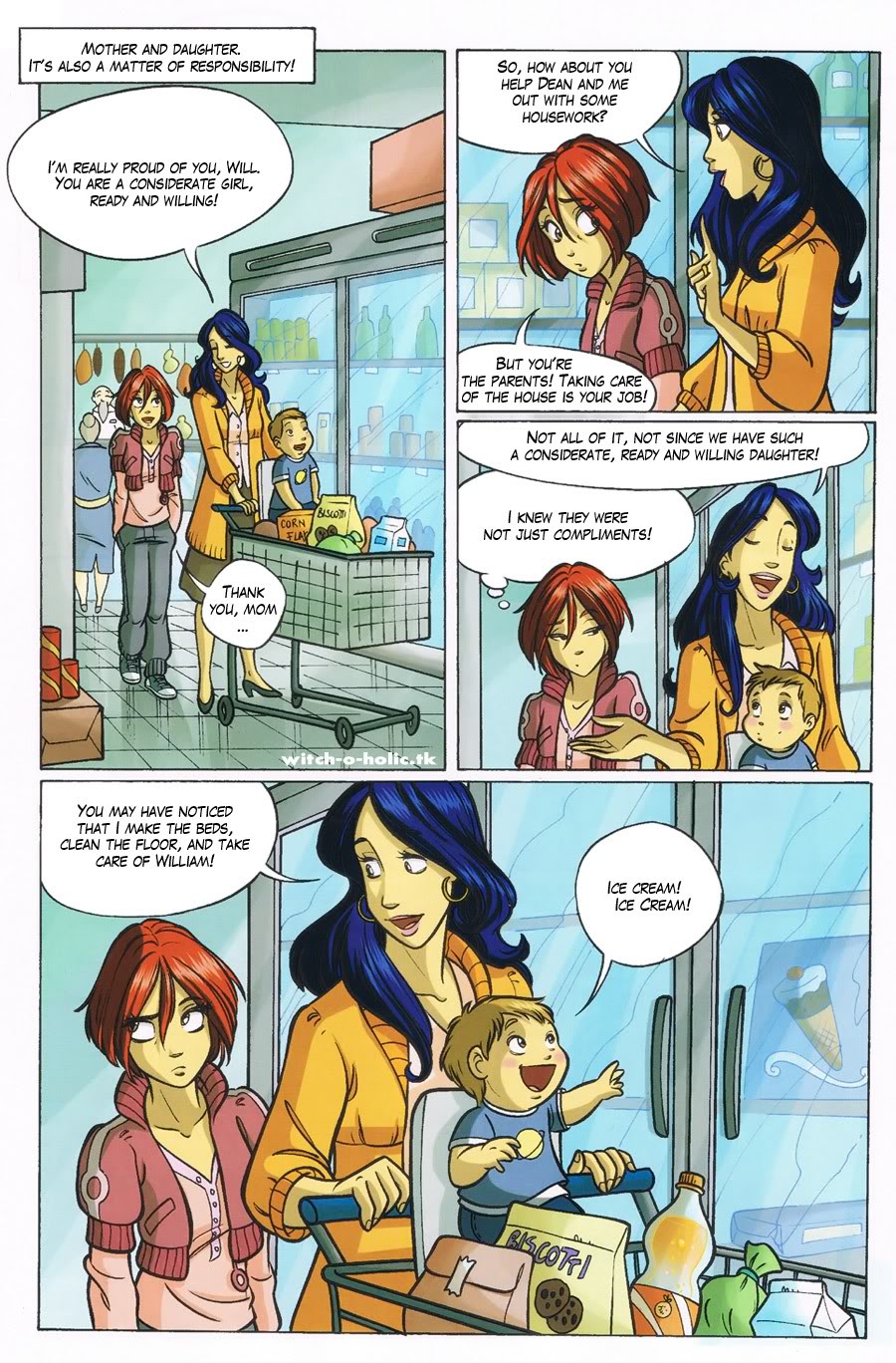 Read online W.i.t.c.h. comic -  Issue #110 - 24