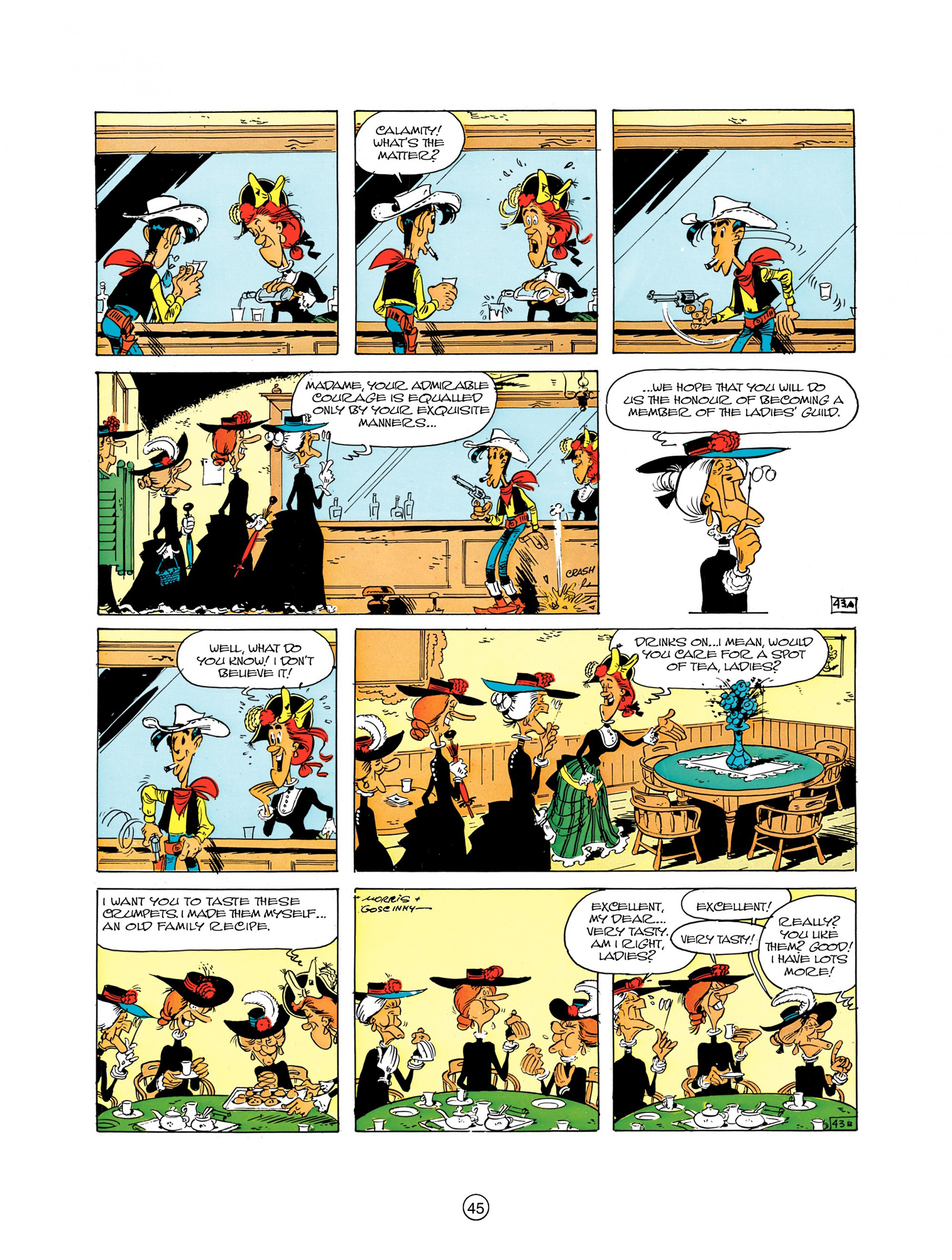 Read online A Lucky Luke Adventure comic -  Issue #8 - 45