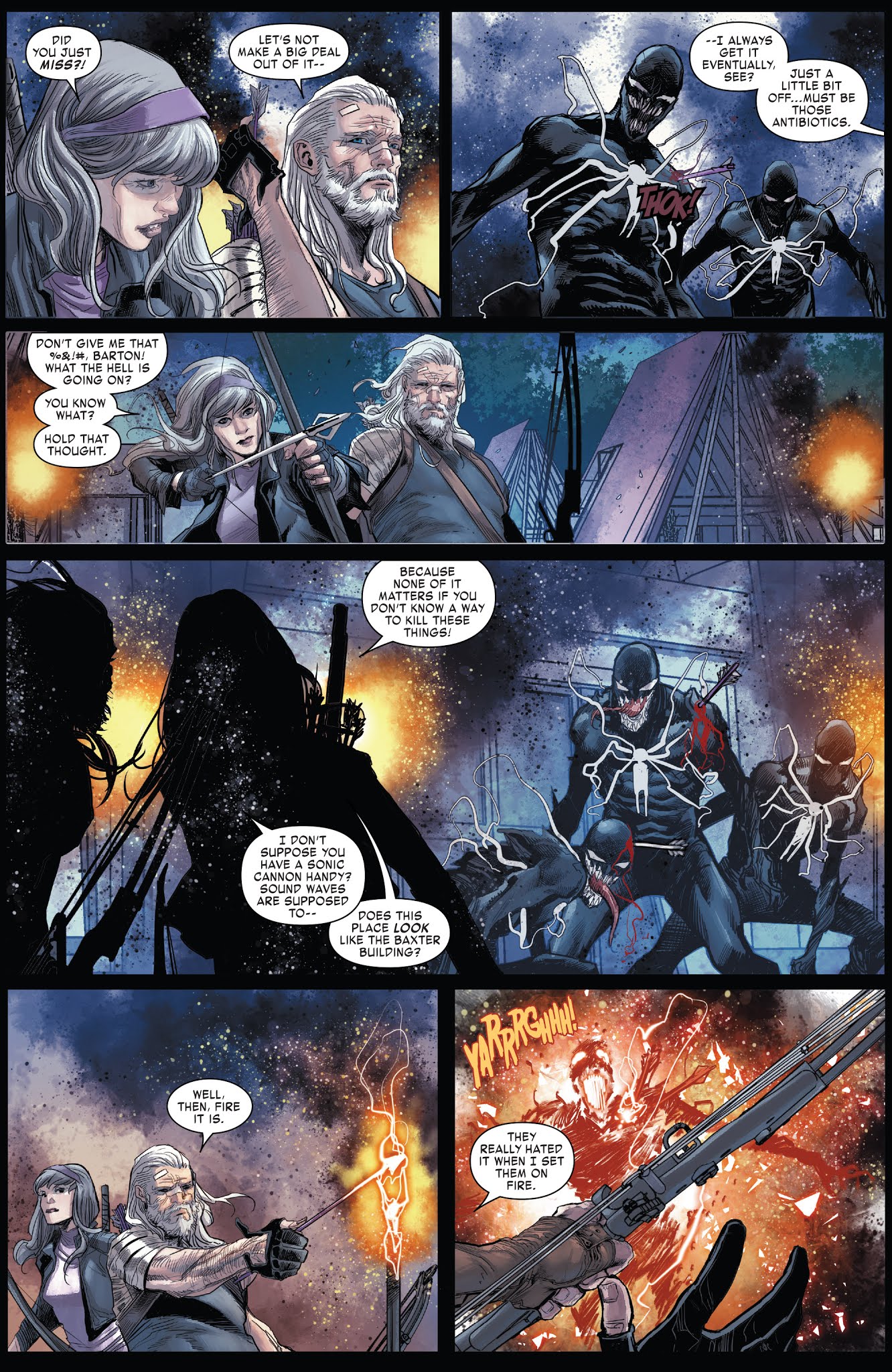 Read online Old Man Hawkeye comic -  Issue #6 - 8