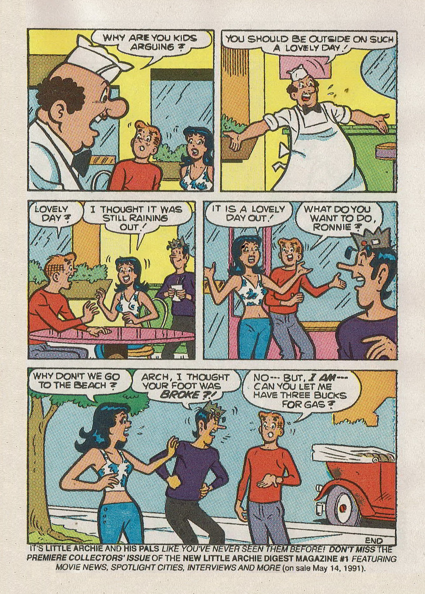 Read online Jughead Jones Comics Digest comic -  Issue #70 - 83