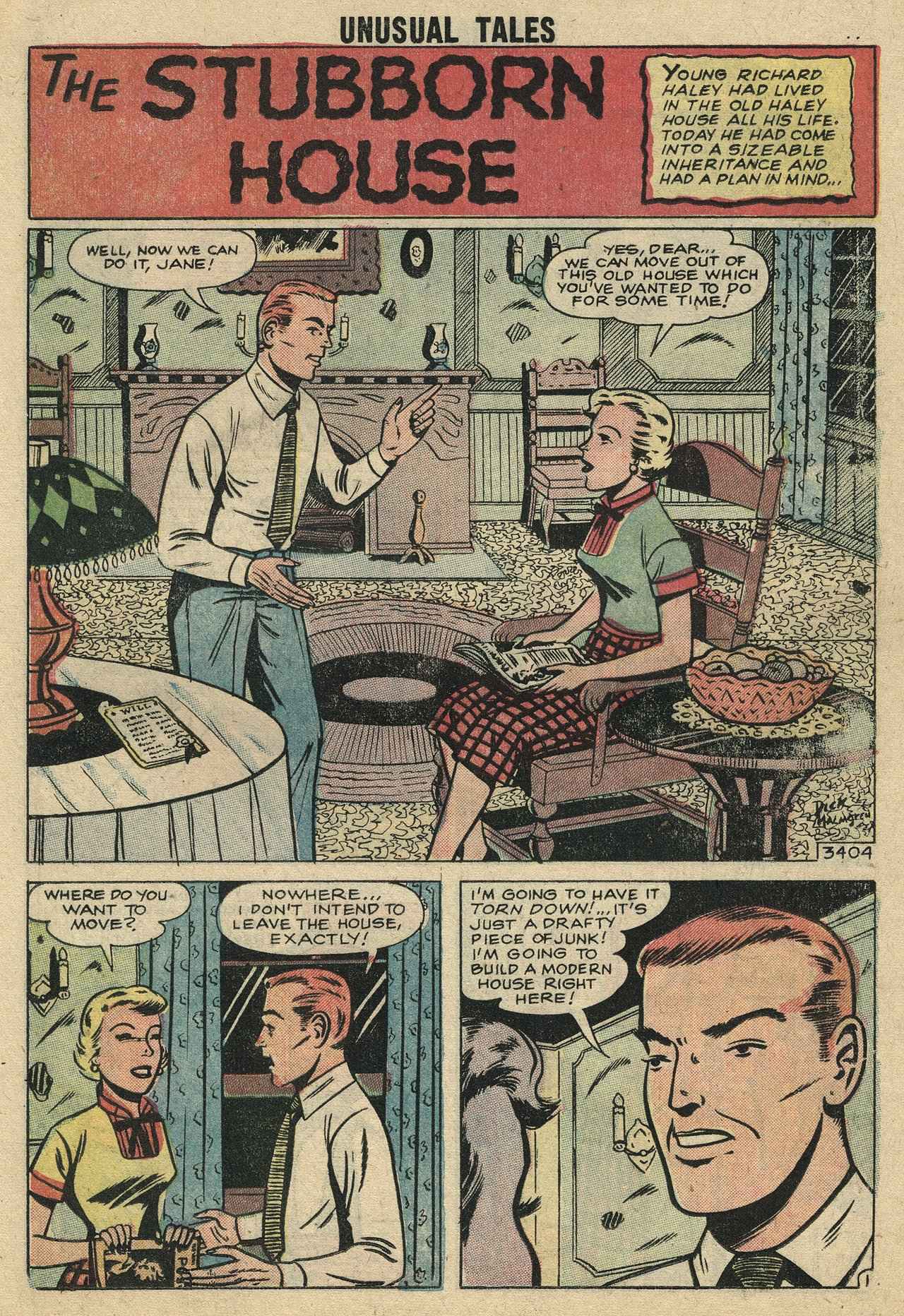 Read online Unusual Tales comic -  Issue #14 - 19