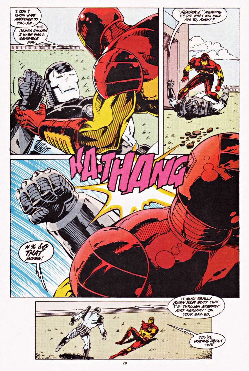 Read online War Machine (1994) comic -  Issue #8 - 21