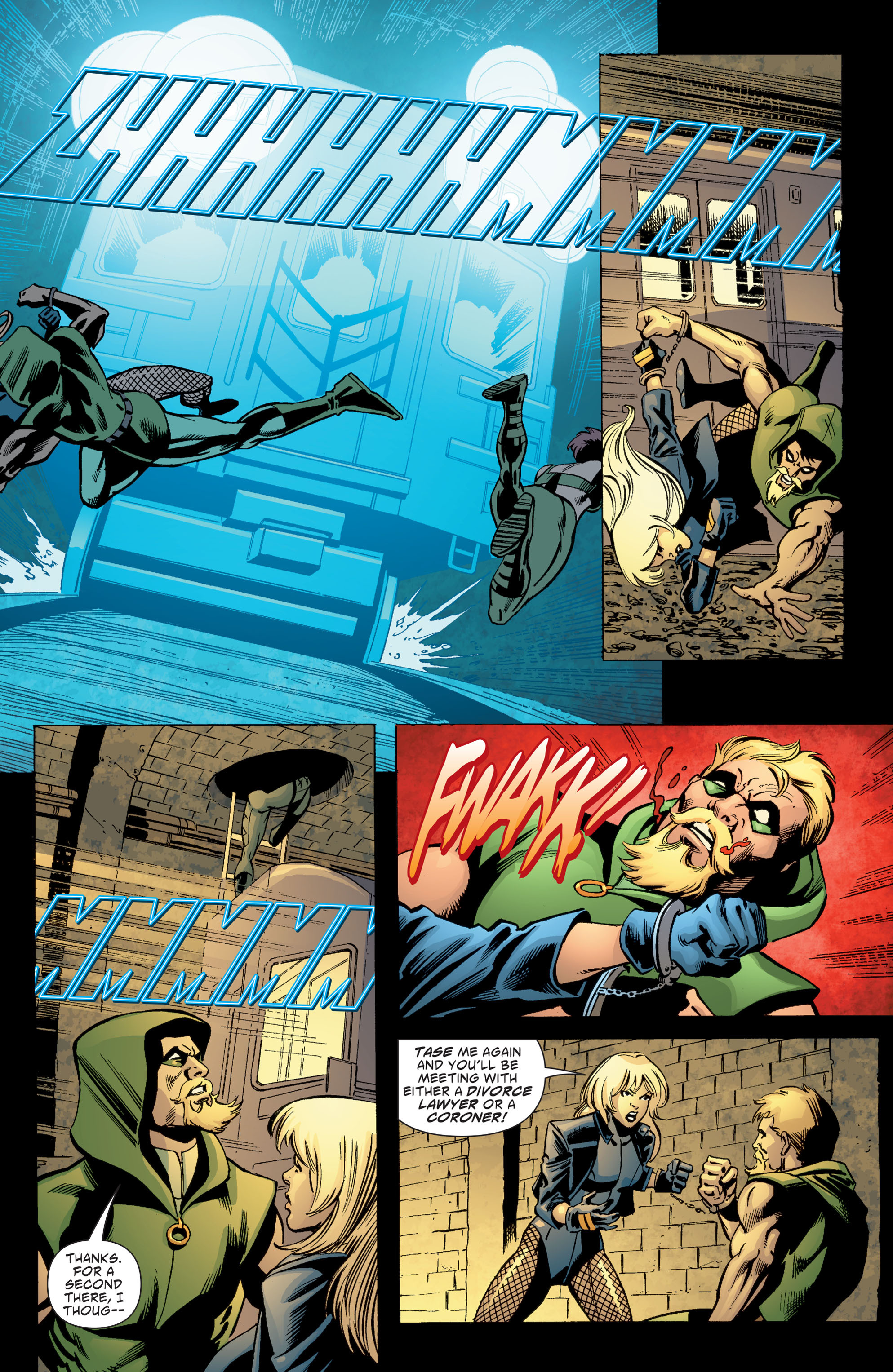 Read online Green Arrow/Black Canary comic -  Issue #19 - 17