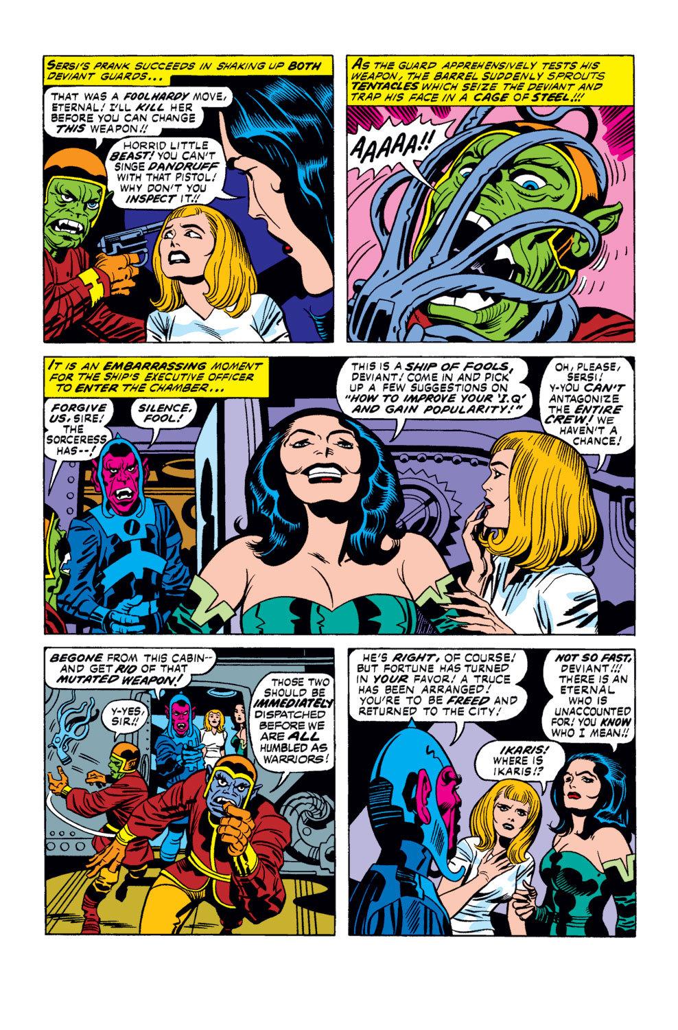 Read online The Eternals comic -  Issue #6 - 8