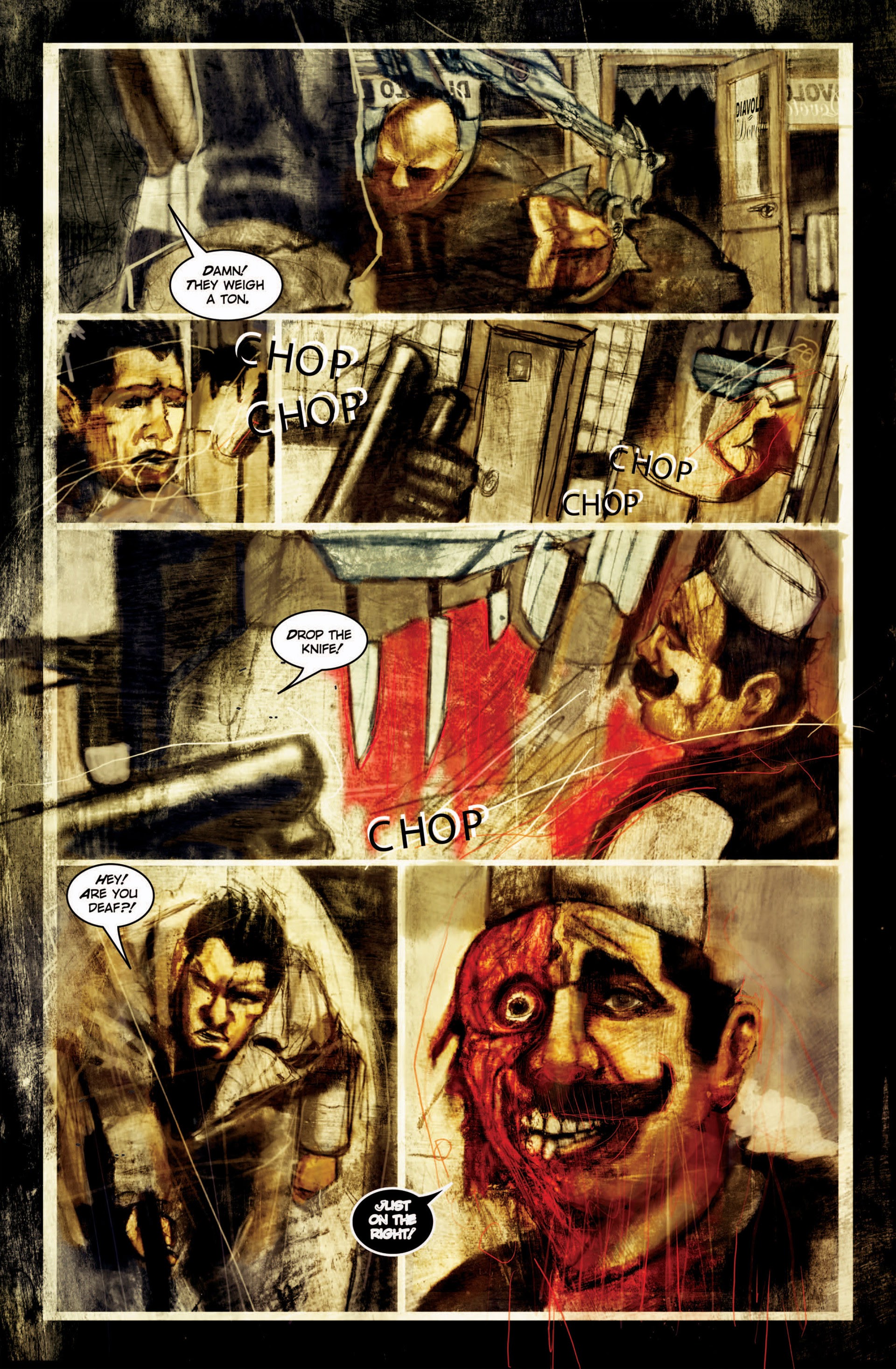 Read online Trenchcoats, Cigarettes and Shotguns comic -  Issue #1 - 19