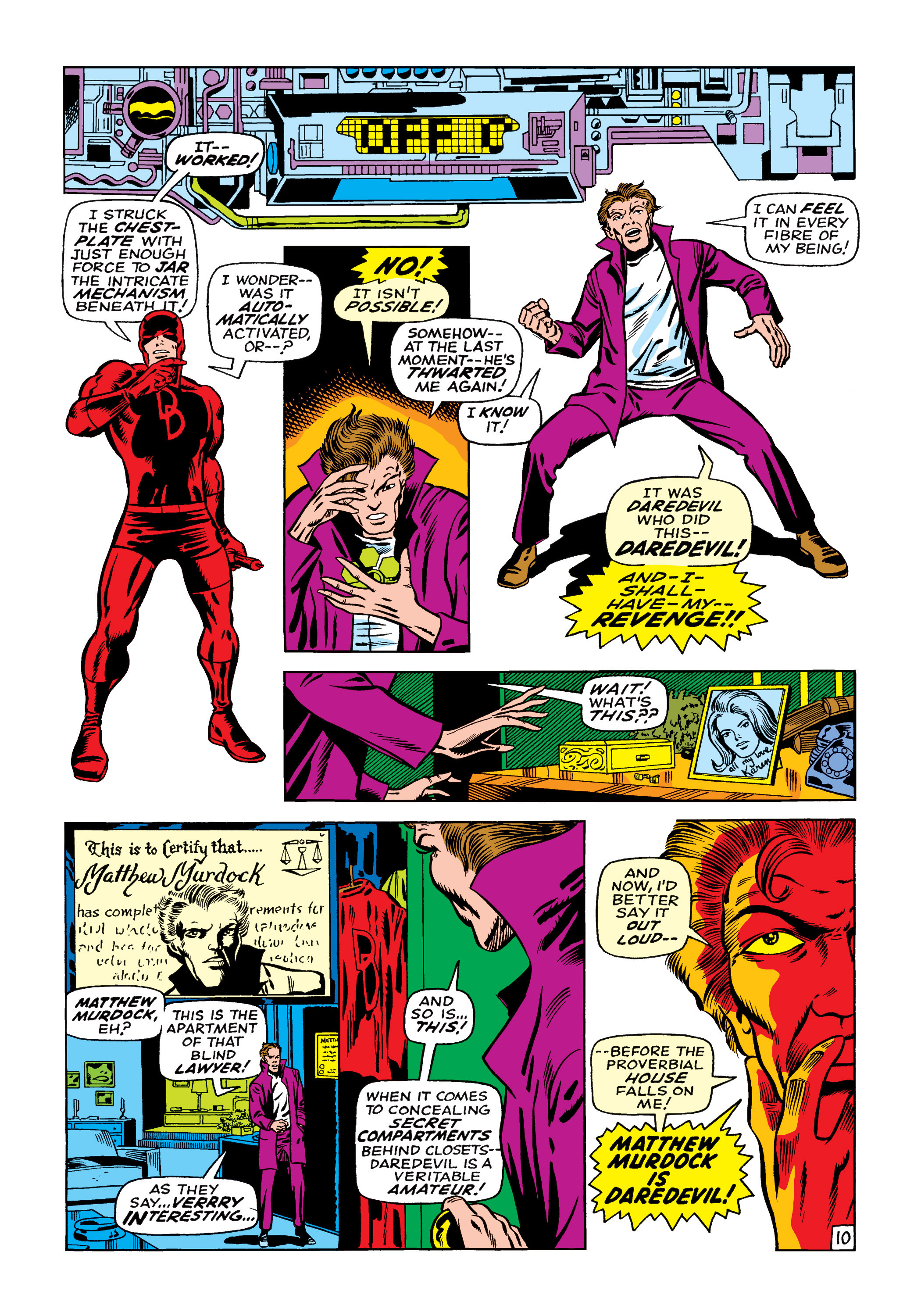 Read online Marvel Masterworks: Daredevil comic -  Issue # TPB 5 (Part 3) - 5