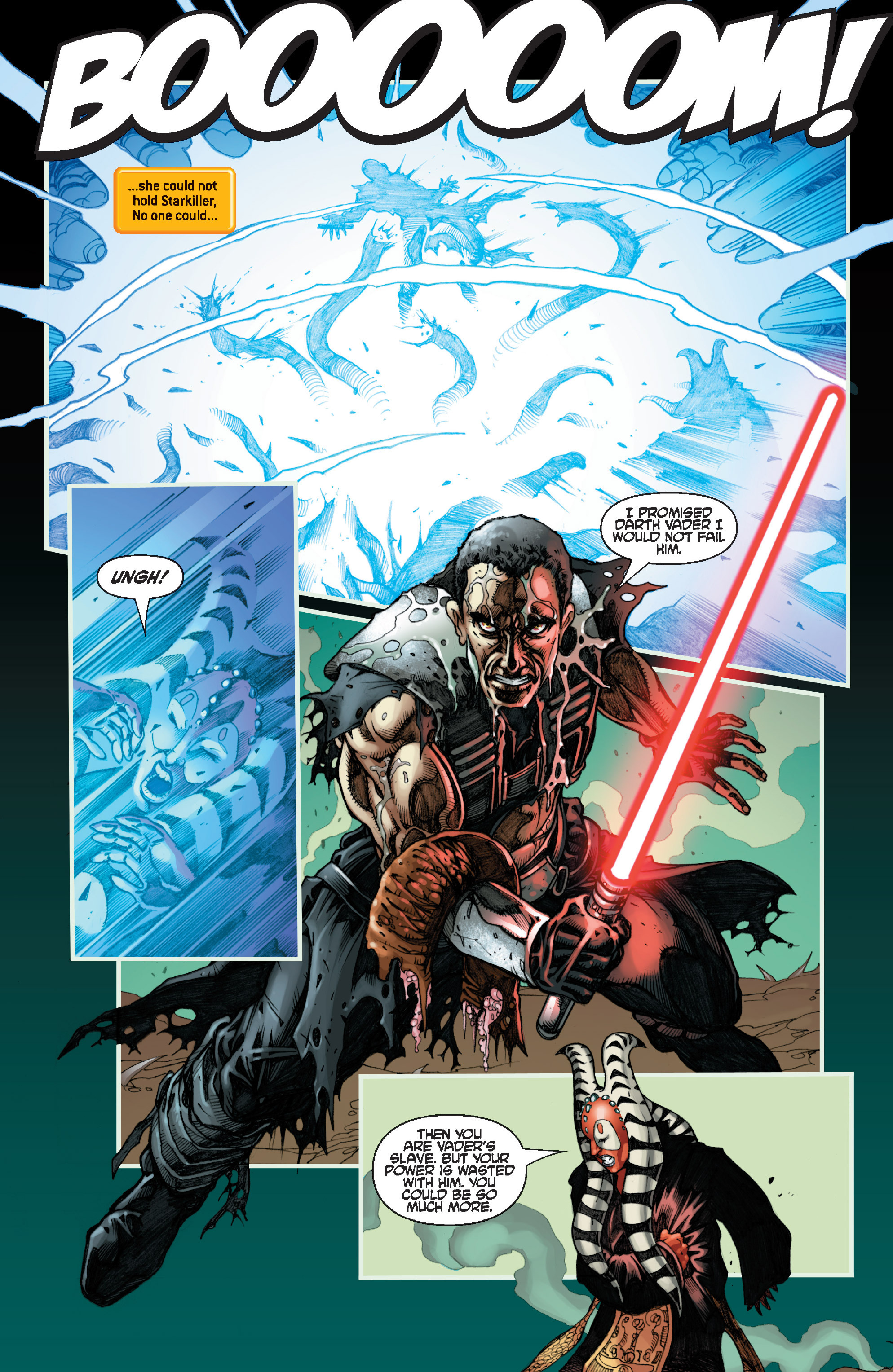 Read online Star Wars: The Force Unleashed comic -  Issue # Full - 44