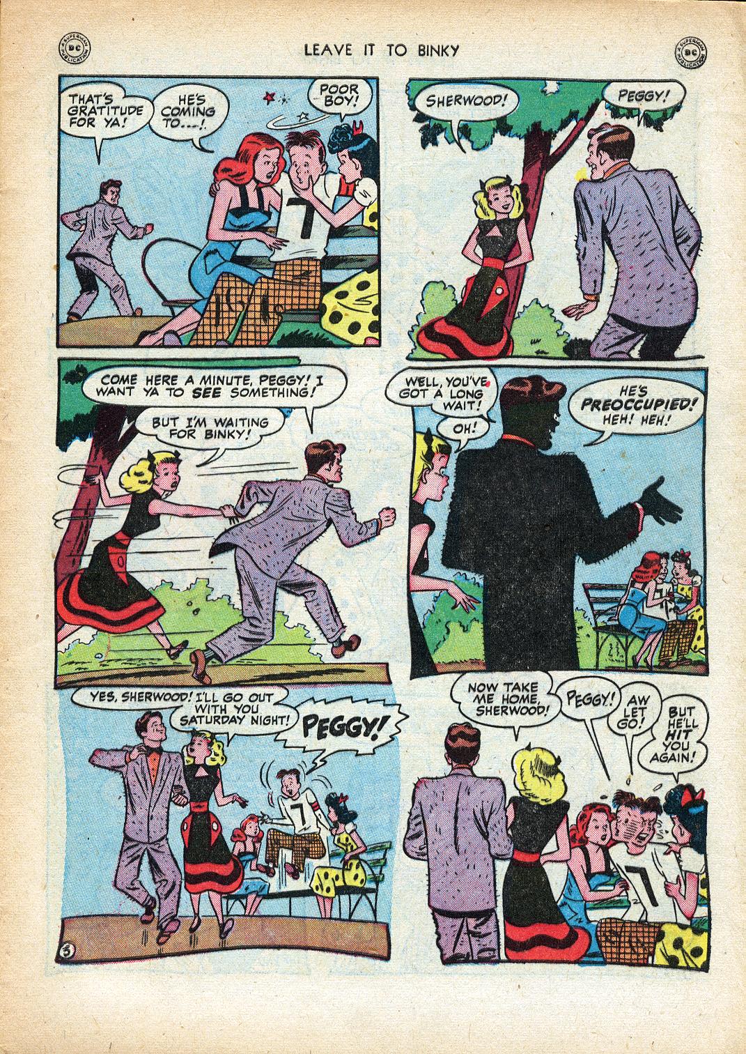 Read online Leave it to Binky comic -  Issue #3 - 8