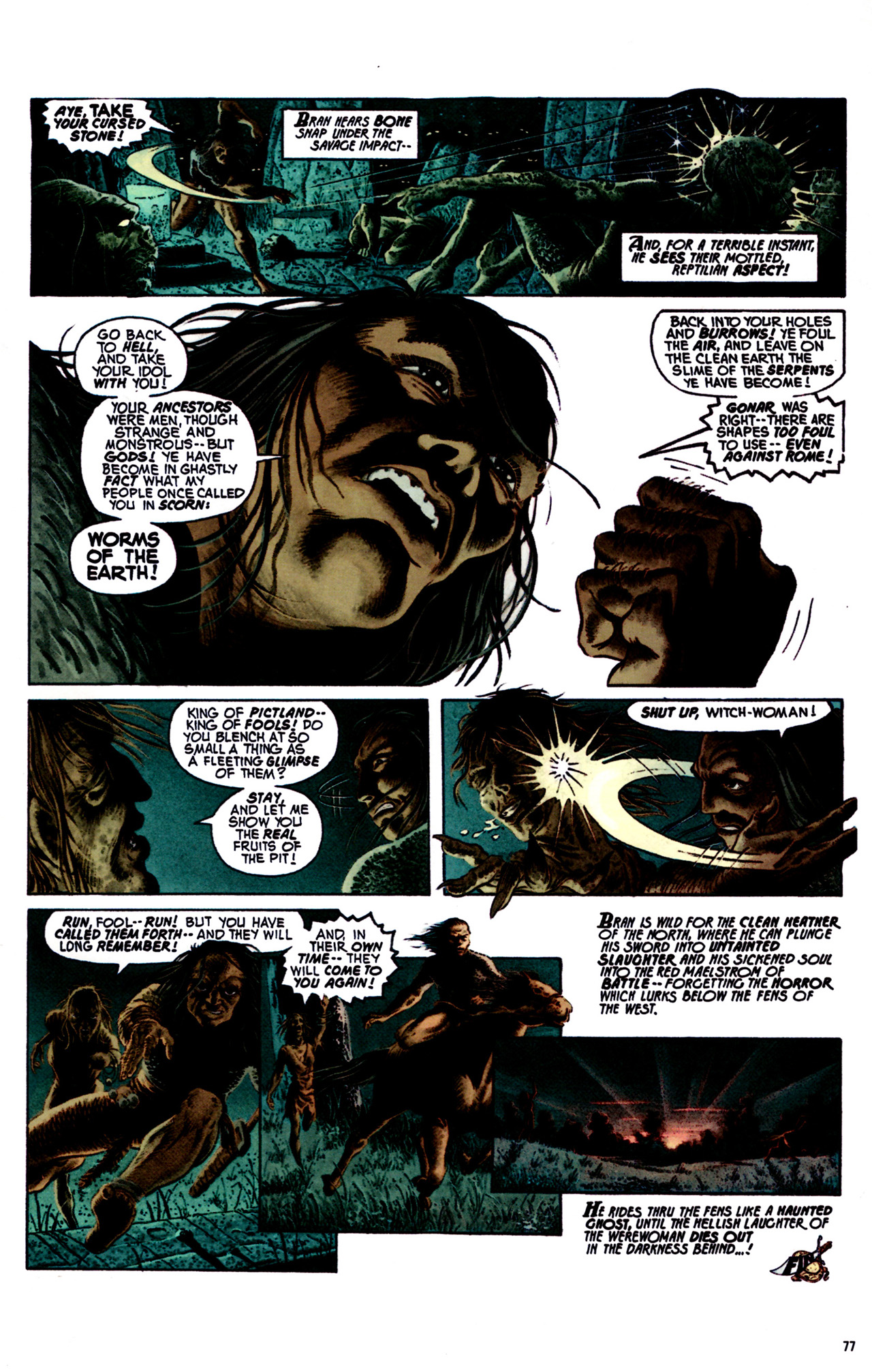 Read online Robert E. Howard's Savage Sword comic -  Issue #1 - 77