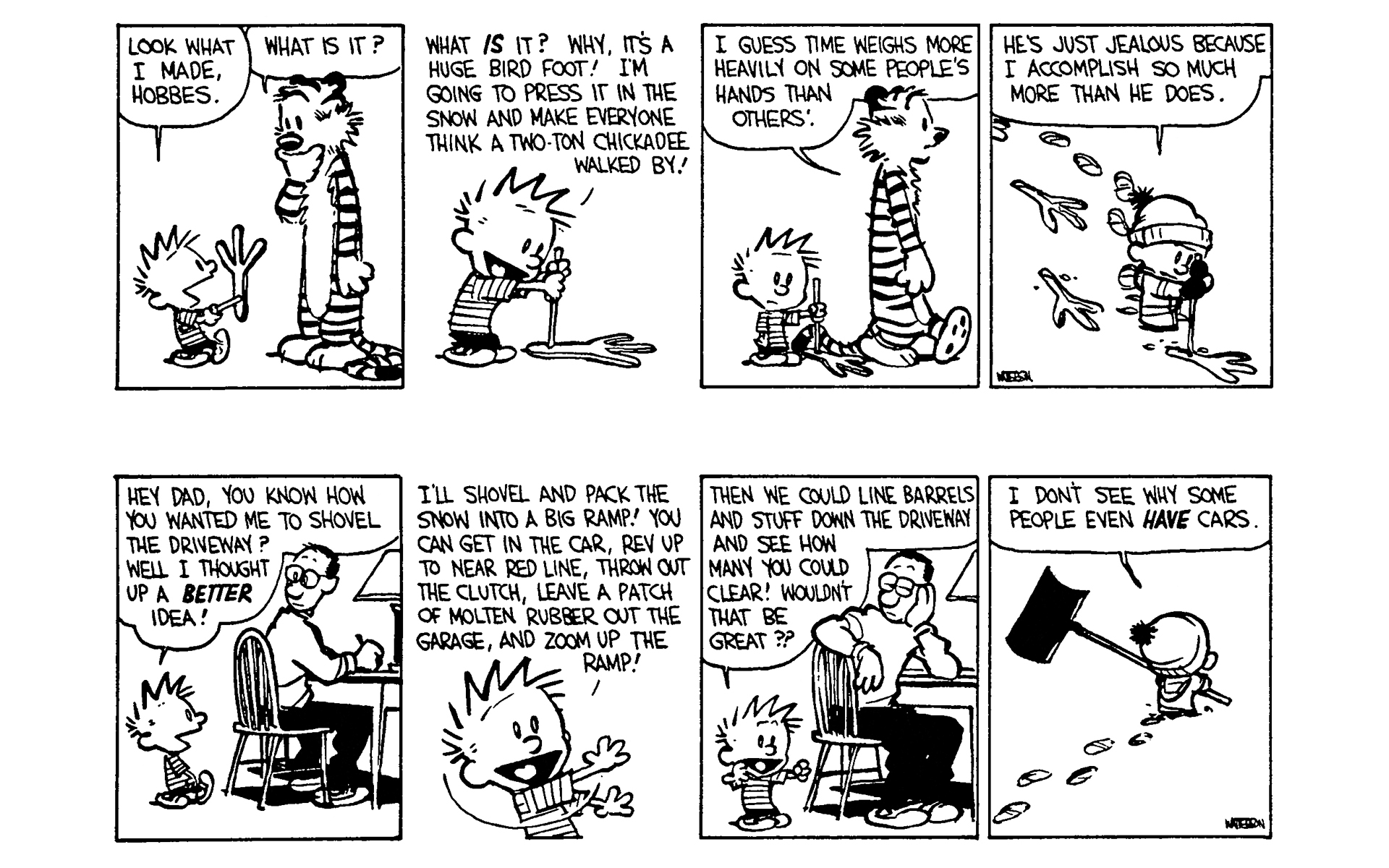 Read online Calvin and Hobbes comic -  Issue #7 - 132