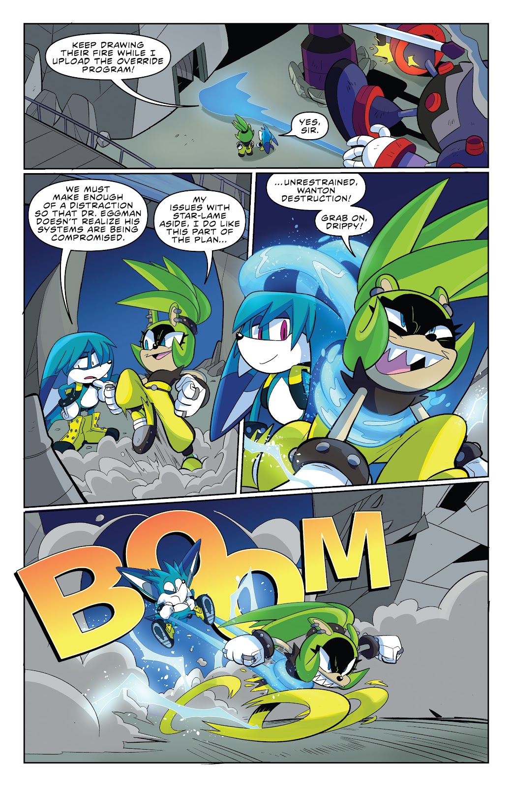 Sonic the Hedgehog: Imposter Syndrome issue 4 - Page 9
