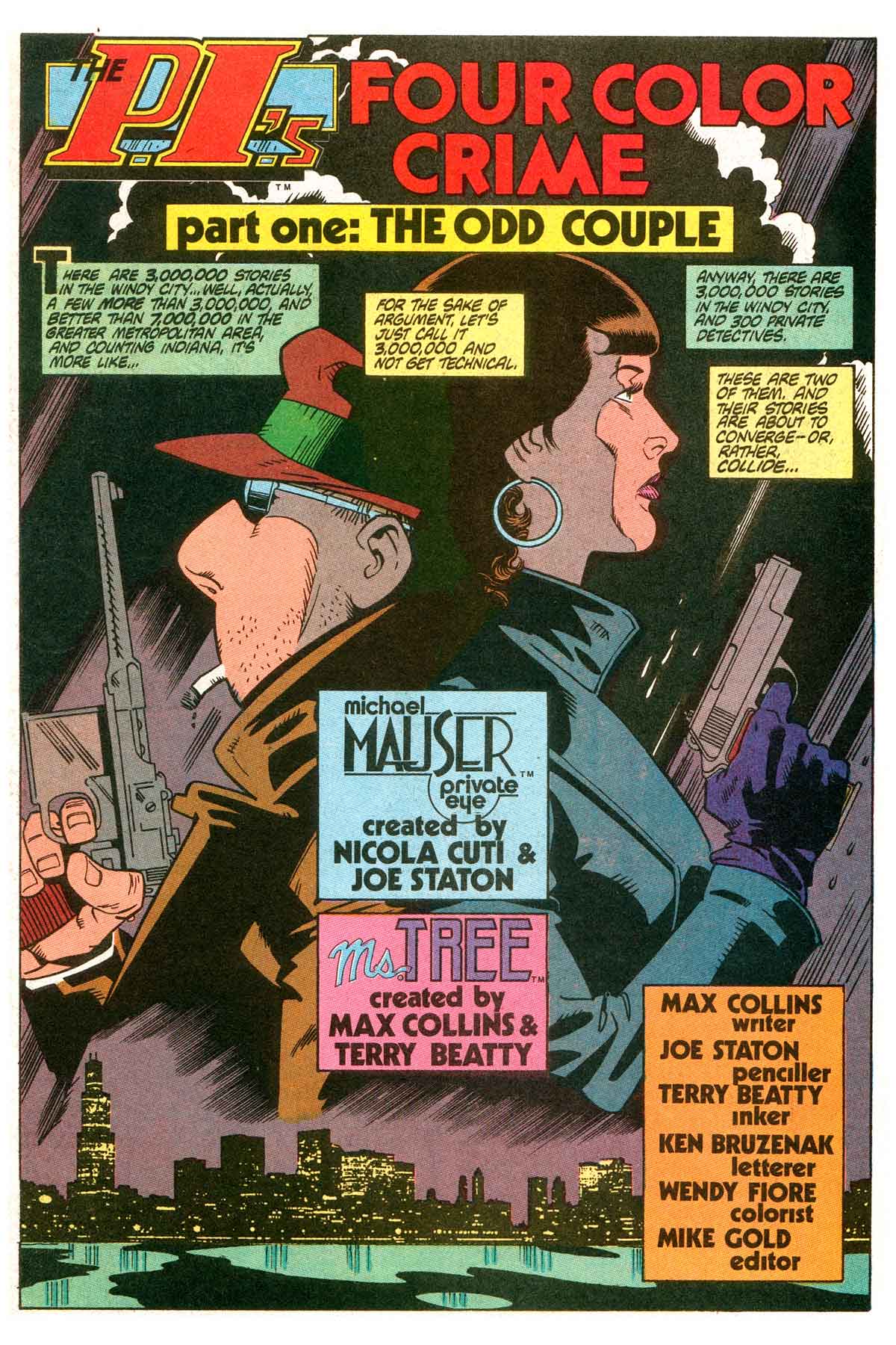 Read online The P.I.'s: Michael Mauser and Ms. Tree comic -  Issue #1 - 3
