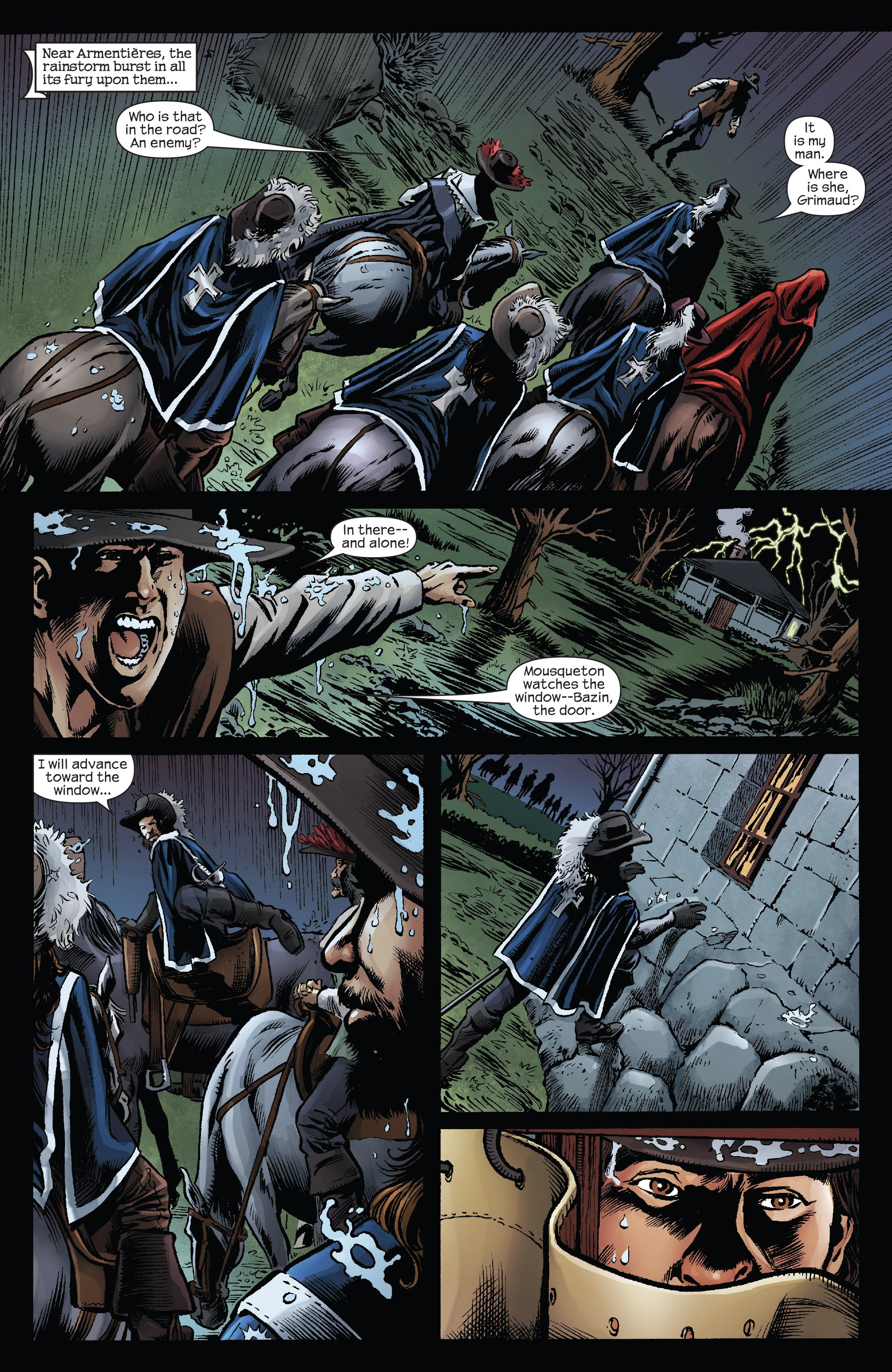 Read online Marvel Illustrated: The Three Musketeers comic -  Issue #6 - 6