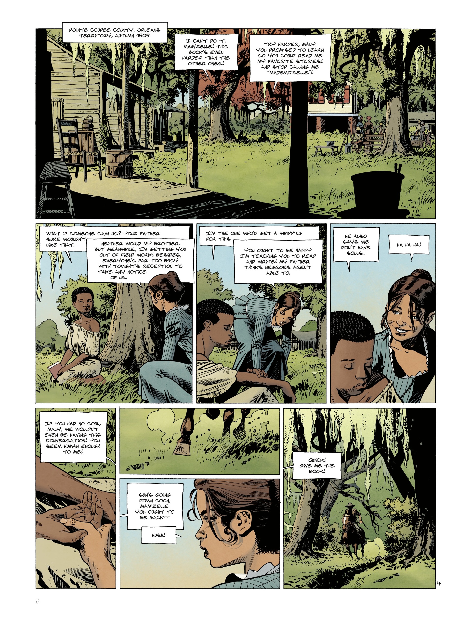 Read online Louisiana: The Color of Blood comic -  Issue #1 - 8
