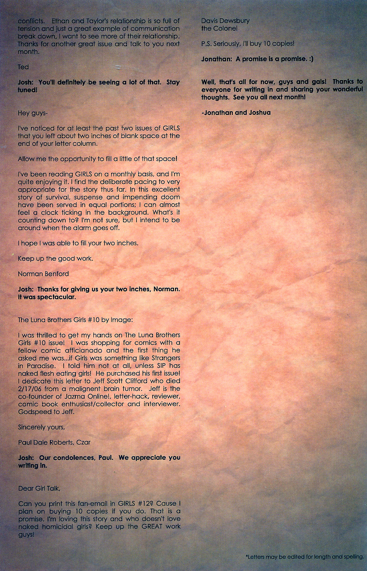 Read online Girls comic -  Issue #12 - 26