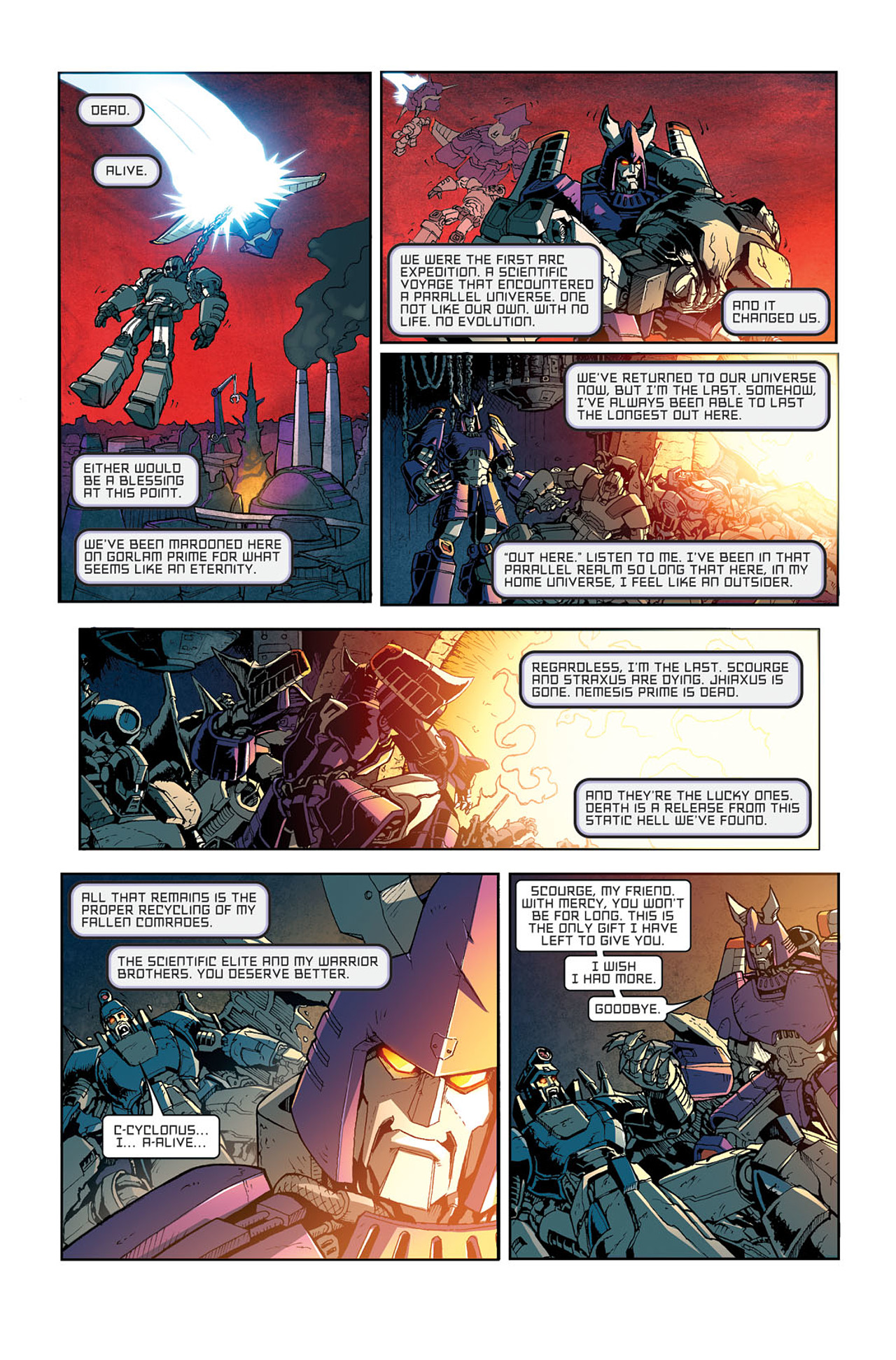 Read online The Transformers: All Hail Megatron comic -  Issue #14 - 15