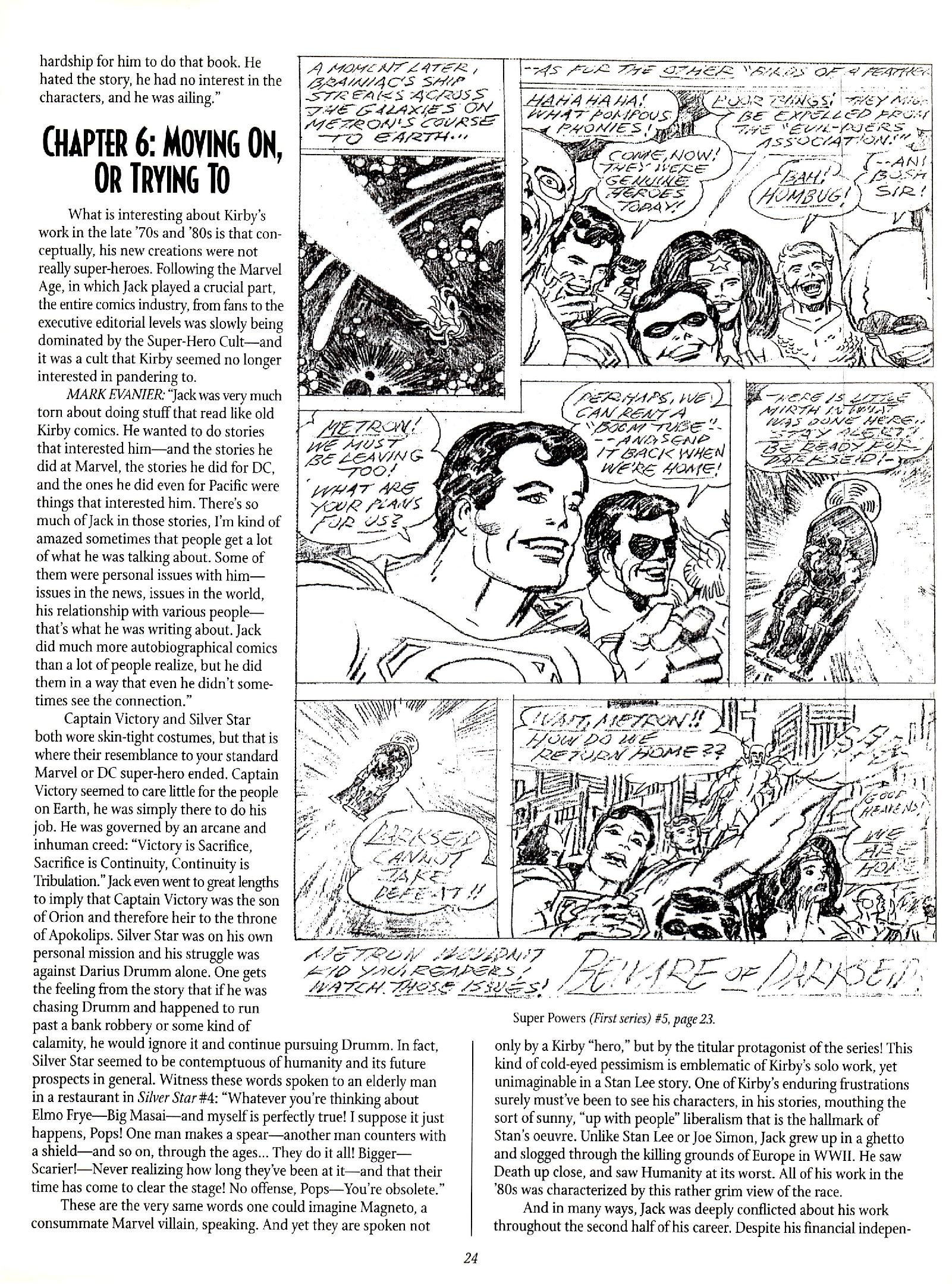 Read online The Jack Kirby Collector comic -  Issue #30 - 24