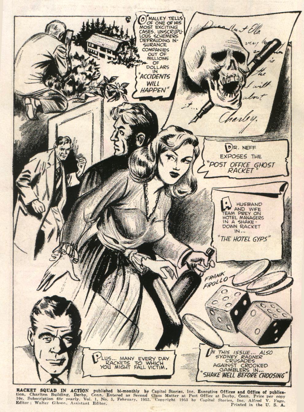 Read online Racket Squad in Action comic -  Issue #5 - 2