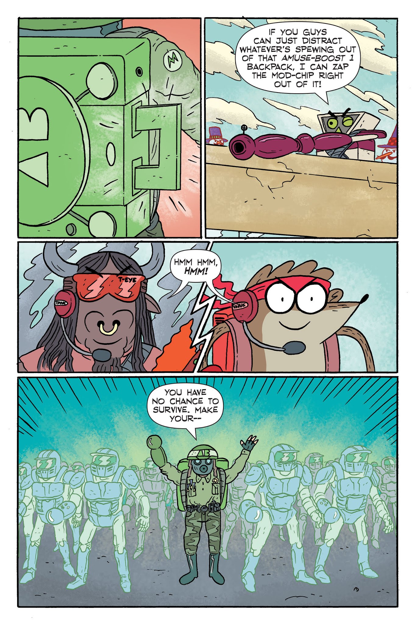 Read online Regular Show: A Clash of Consoles comic -  Issue # TPB (Part 1) - 73