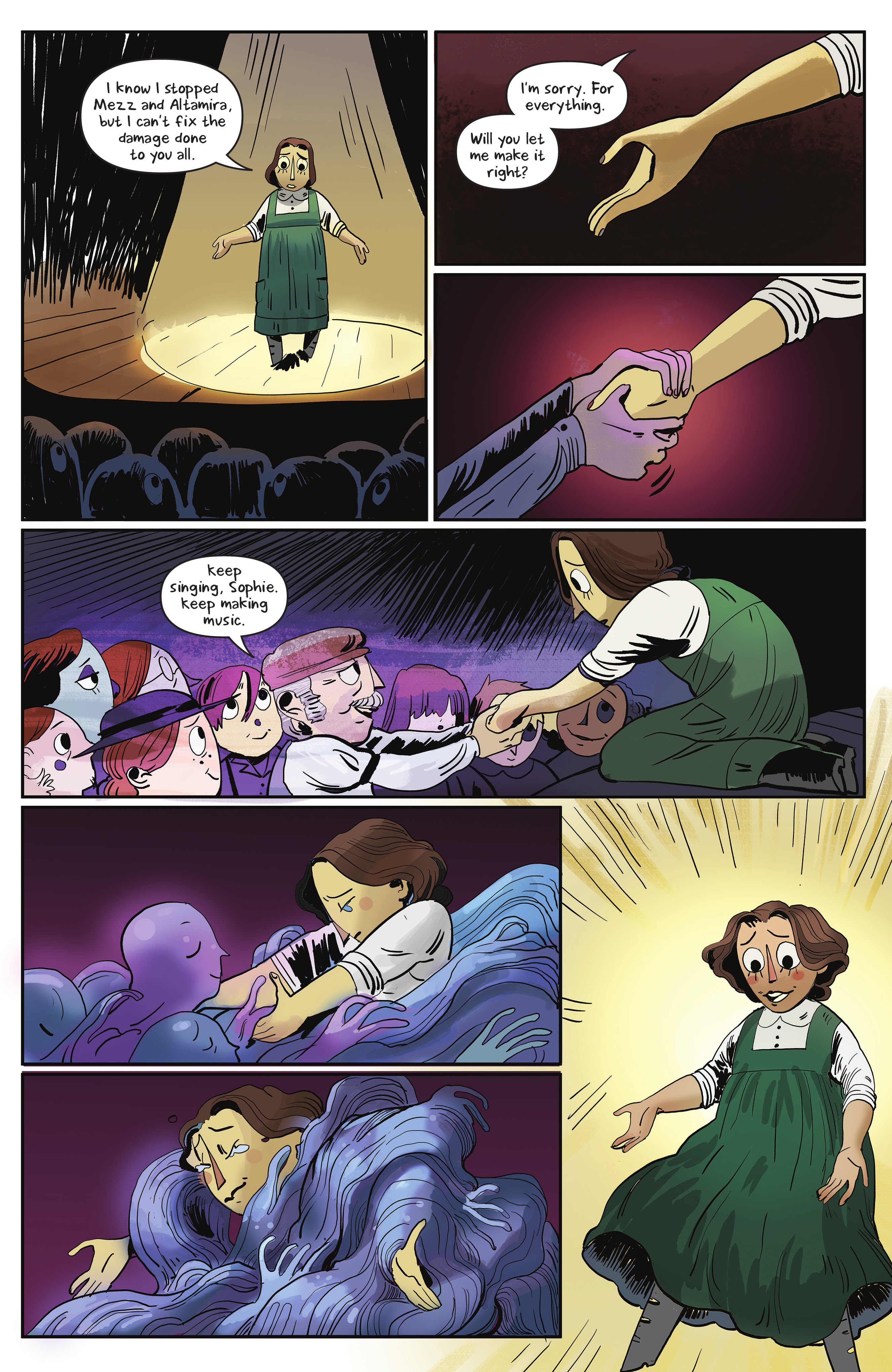 Read online Over the Garden Wall: Soulful Symphonies comic -  Issue # TPB - 113