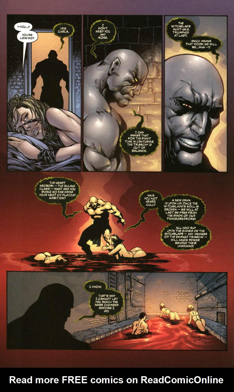 Read online The Darkness/Witchblade comic -  Issue # Full - 19