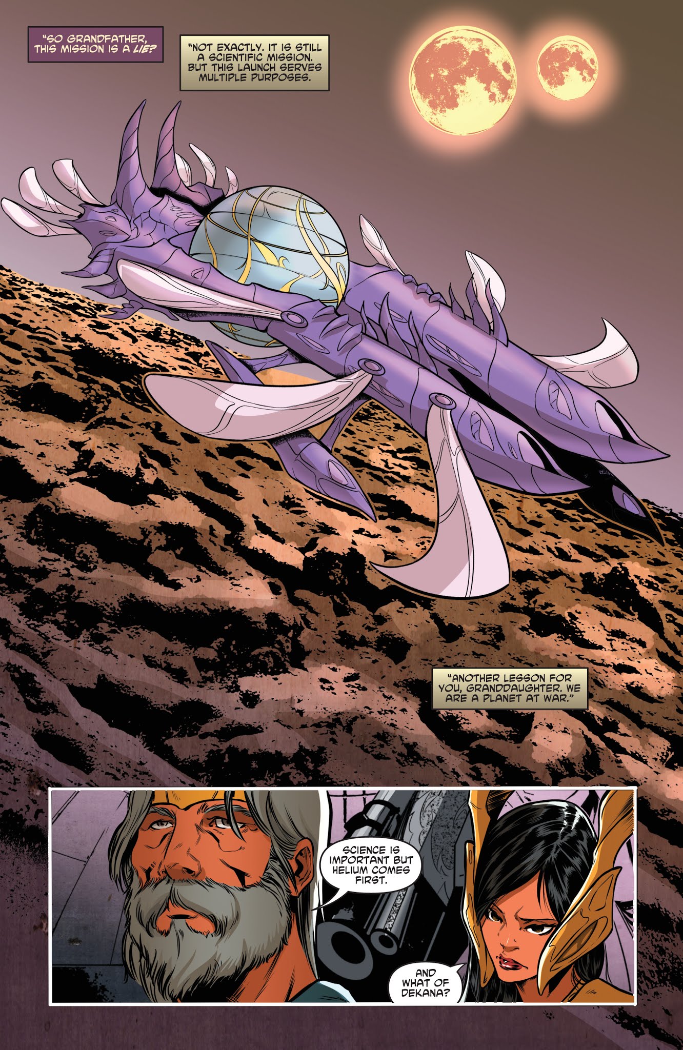 Read online Dejah Thoris, Volume 2 comic -  Issue #7 - 8