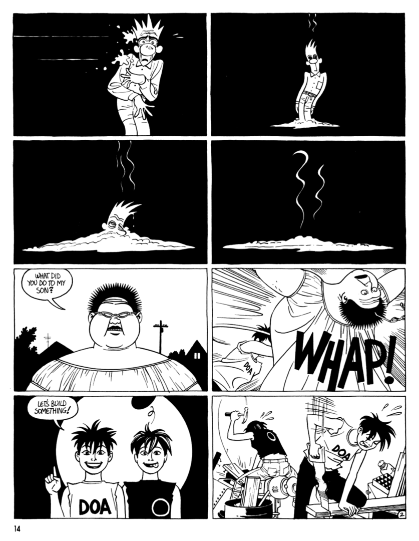 Read online Love and Rockets (1982) comic -  Issue #42 - 16